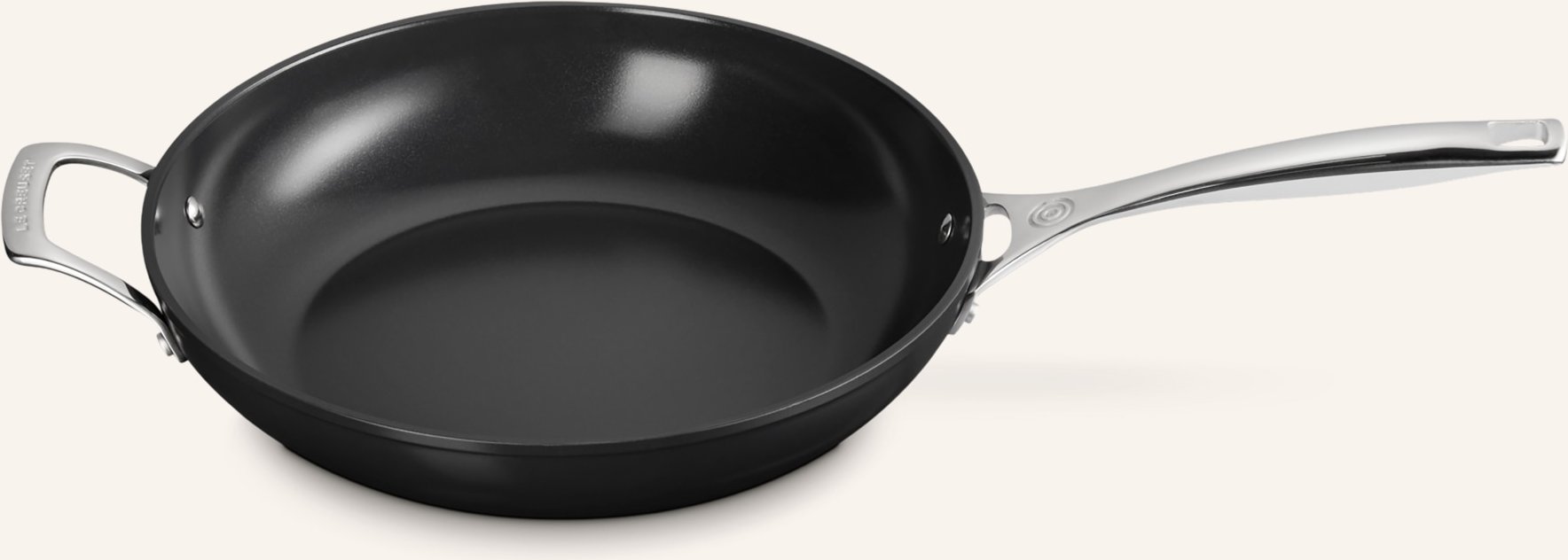 Le Creuset Bratpfanne Essential schwarz