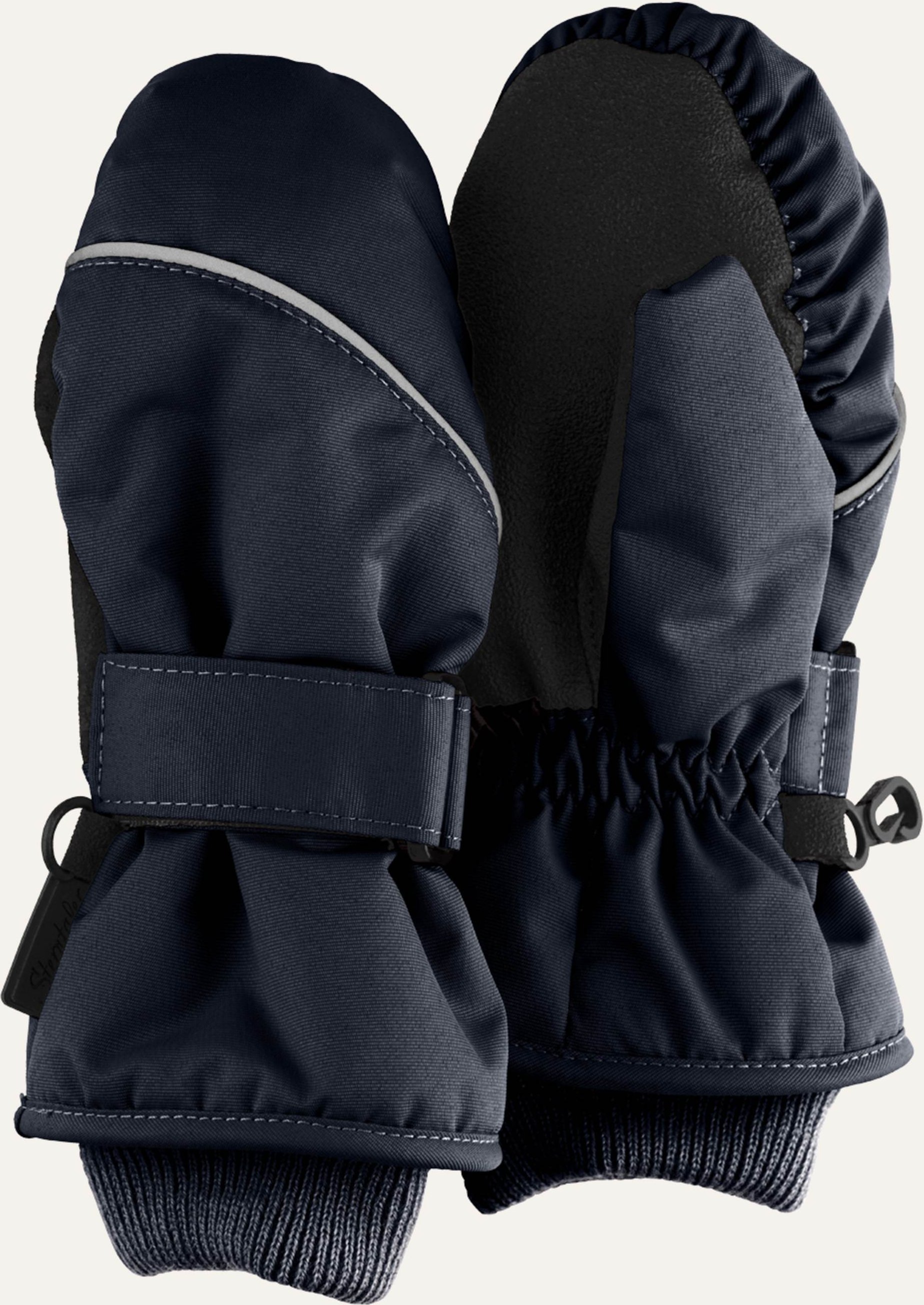 Sterntaler Fäustlinge Rips blau