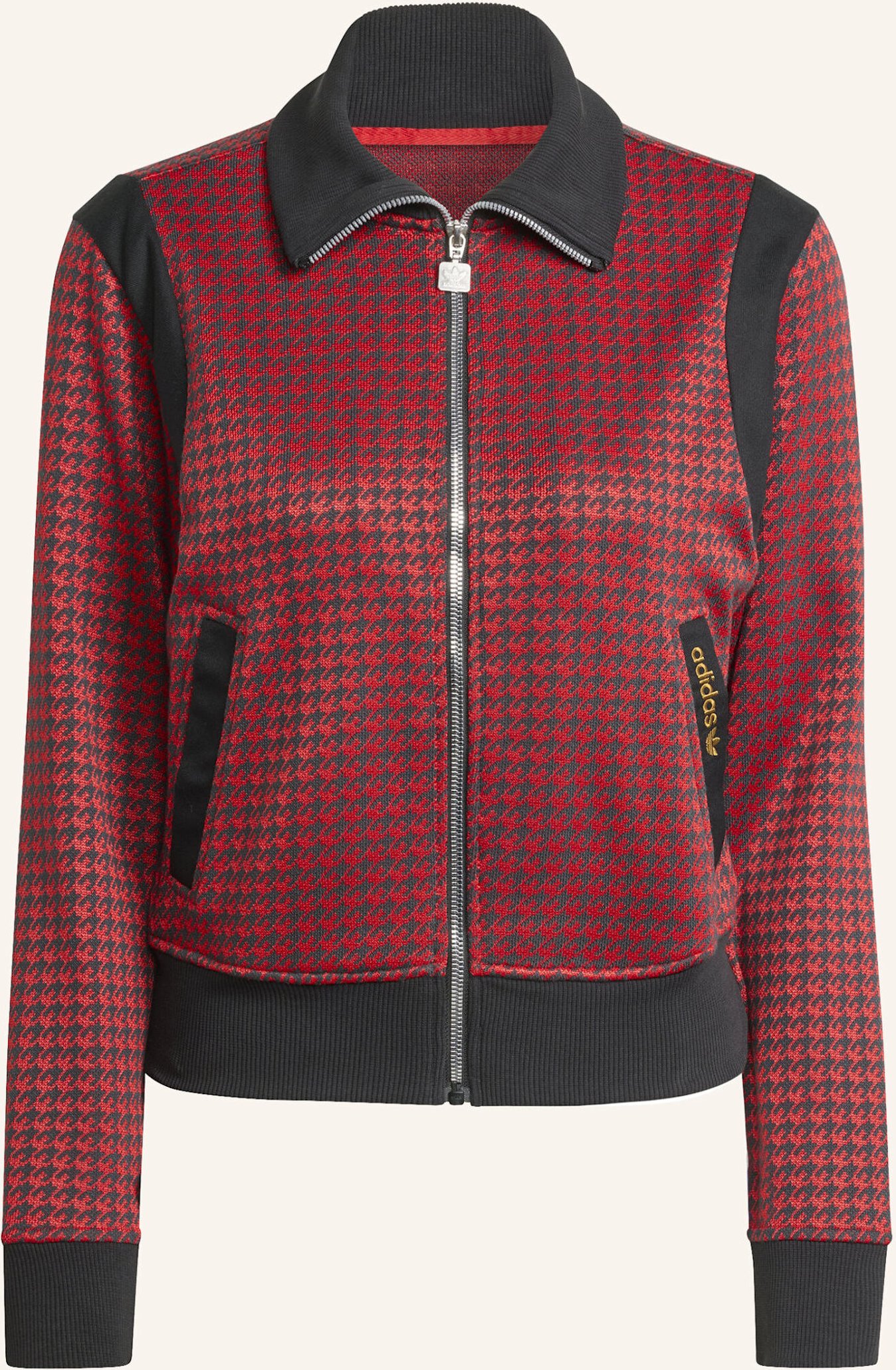 Thumbnail - Adidas Originals Houndstooth Trainingsjacke rot