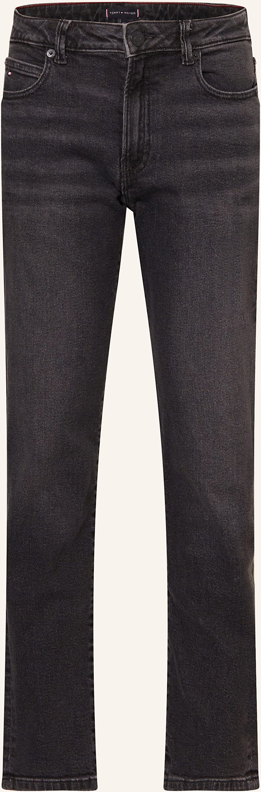 Tommy Hilfiger Jeans Straight Fit schwarz