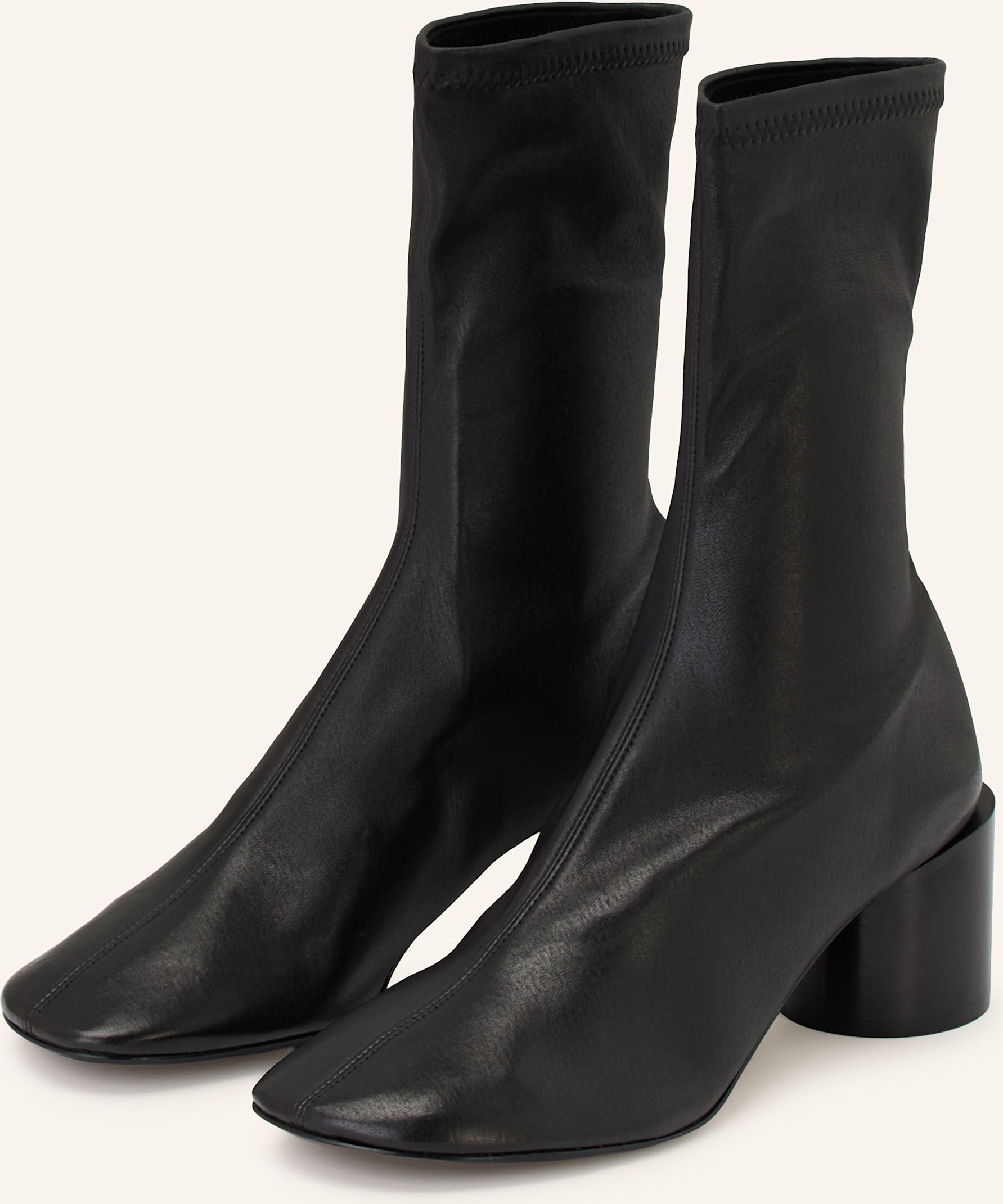 Jil Sander Stiefeletten schwarz