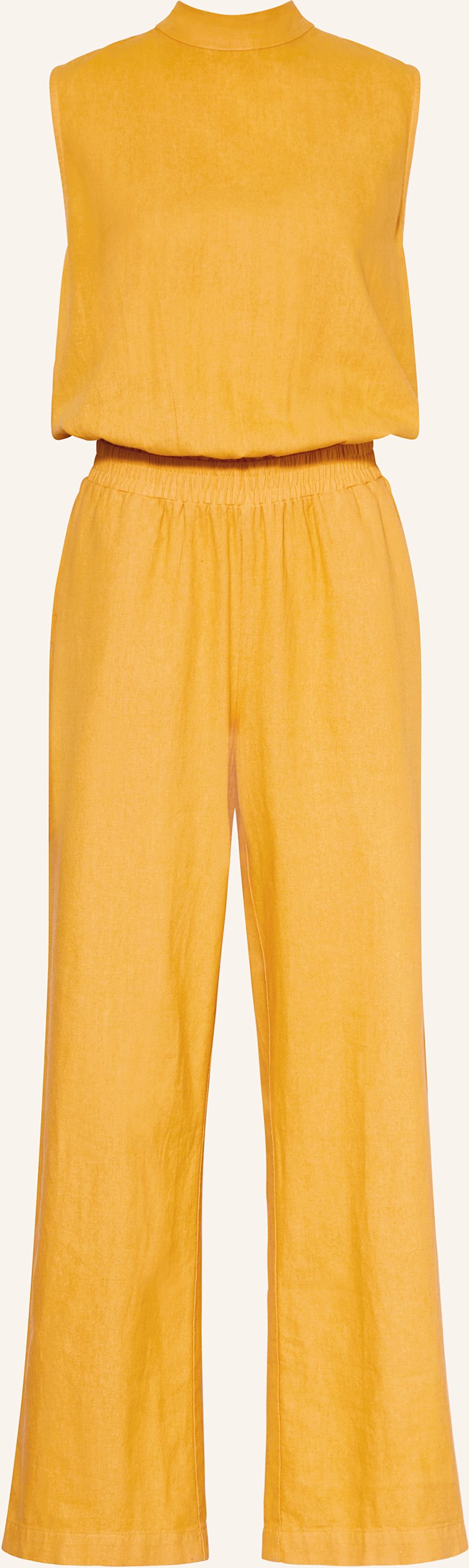 Cartoon Jumpsuit Mit Leinen gelb