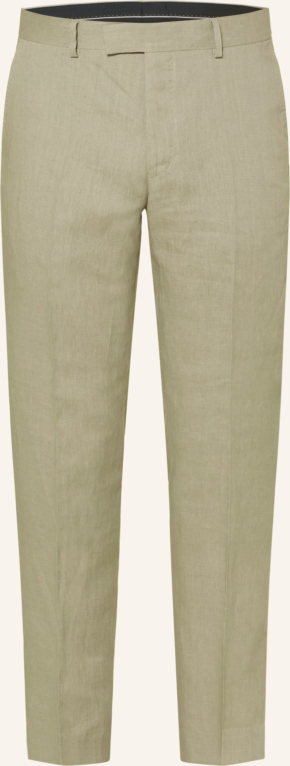 Tiger Of Sweden Anzughose Tenuta Slim Fit Aus Leinen gruen