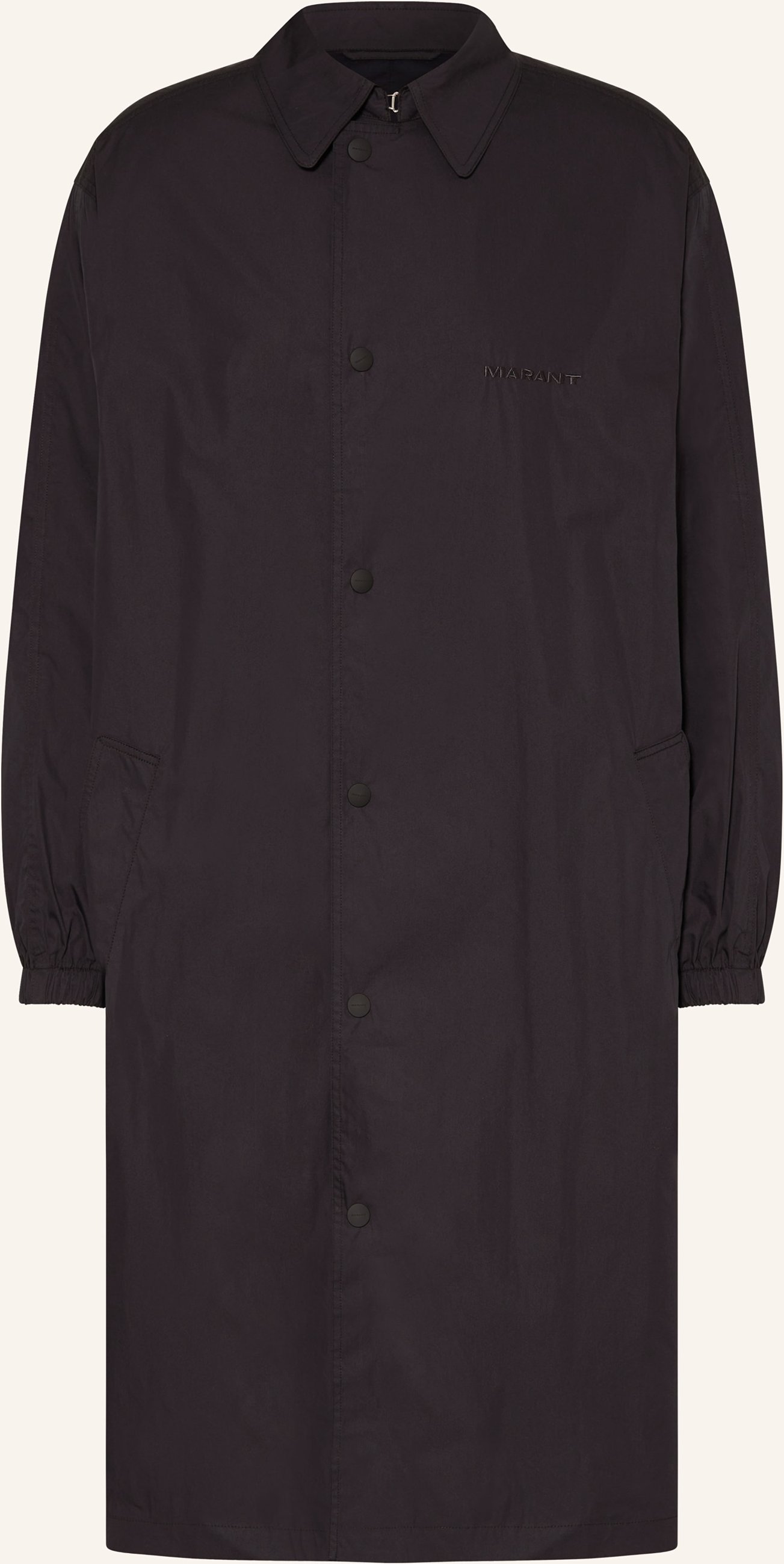 Isabel Marant Trenchcoat Balthazar-Gb schwarz
