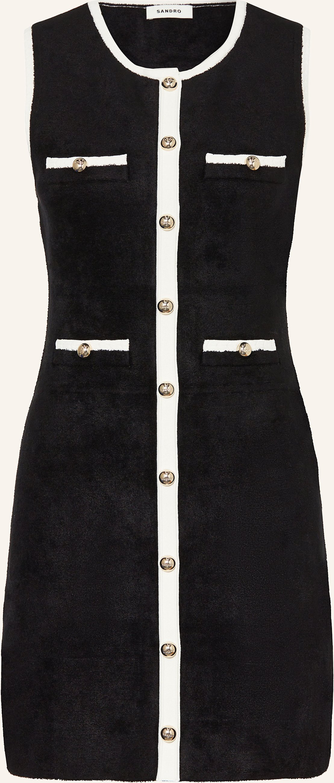 Sandro Kleid schwarz