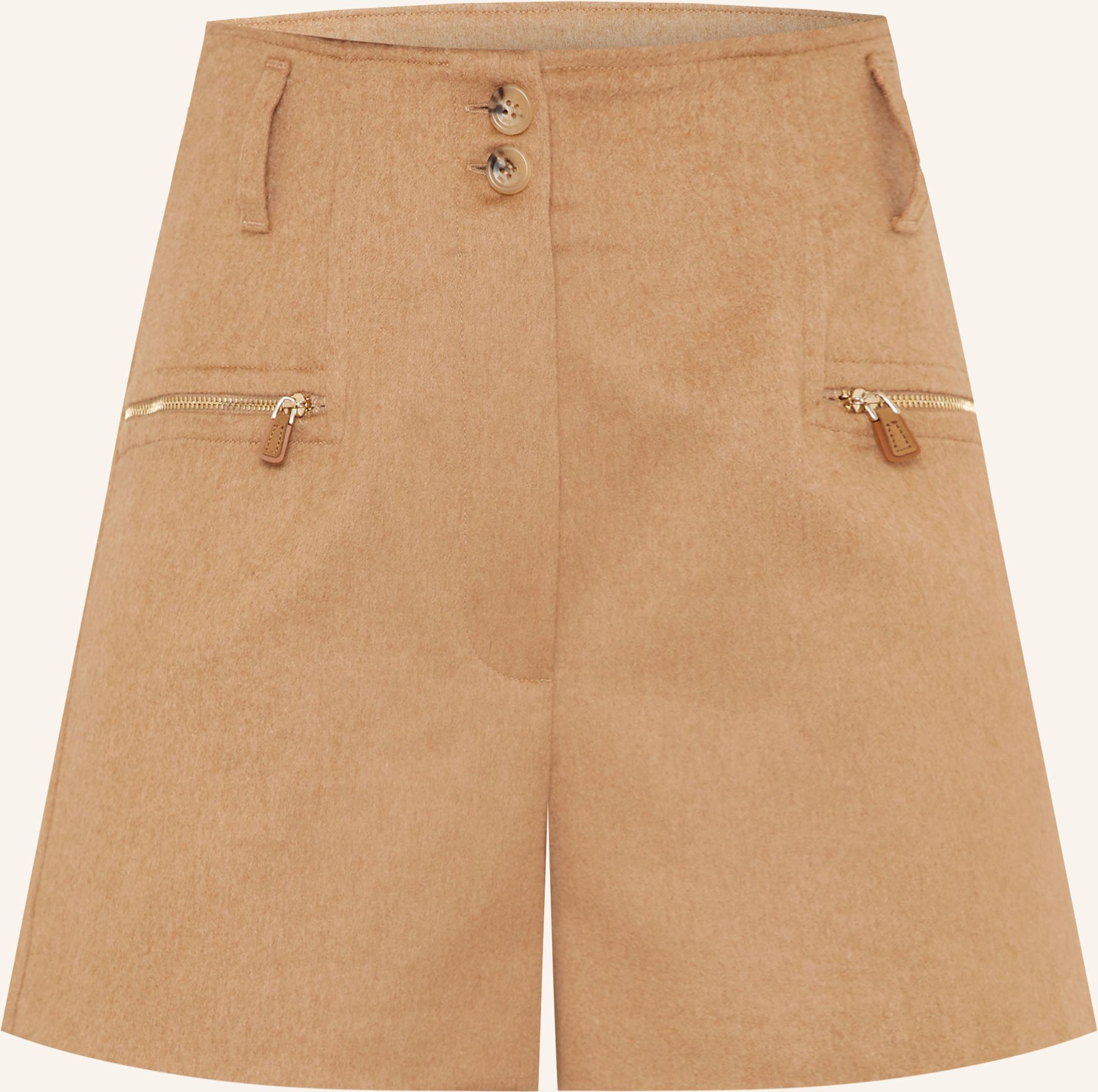 Max Mara Kamelhaar-Shorts Lola braun