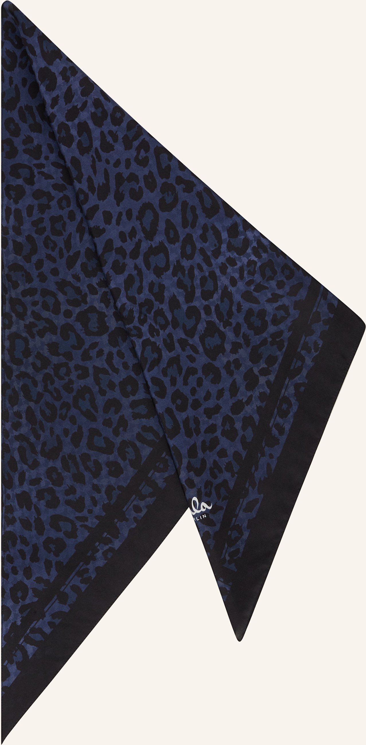 Lala Berlin Seidentuch Tamera blau