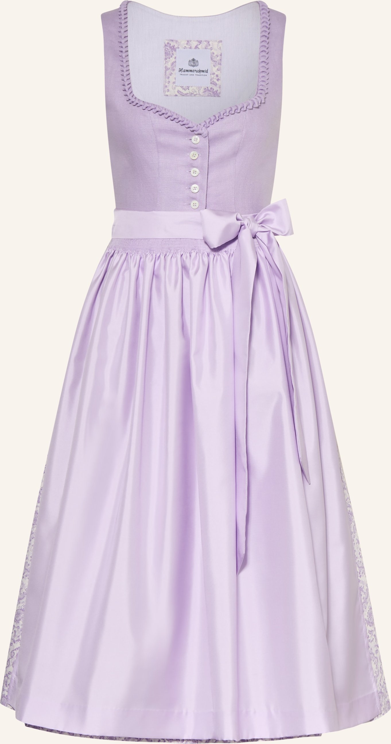 Hammerschmid Dirndl Rothsee Aus Leinen lila