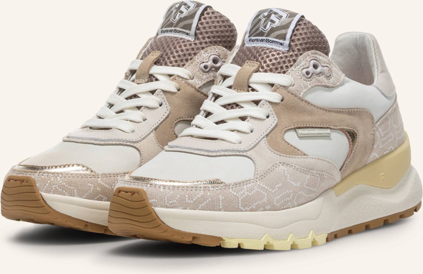 Floris Van Bommel Sneaker Treni 02 beige