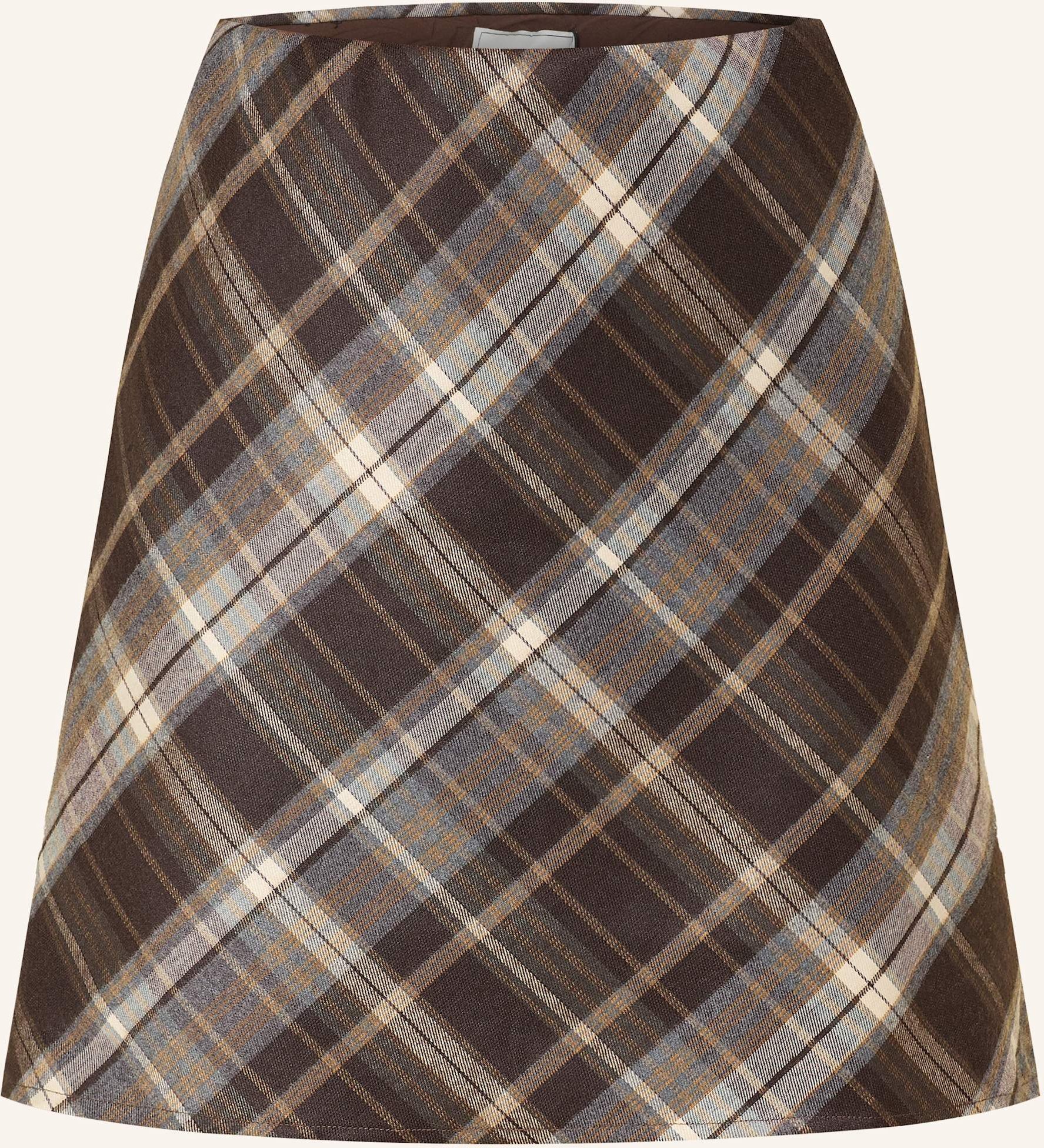 Neo Noir Flanellrock Lunna braun