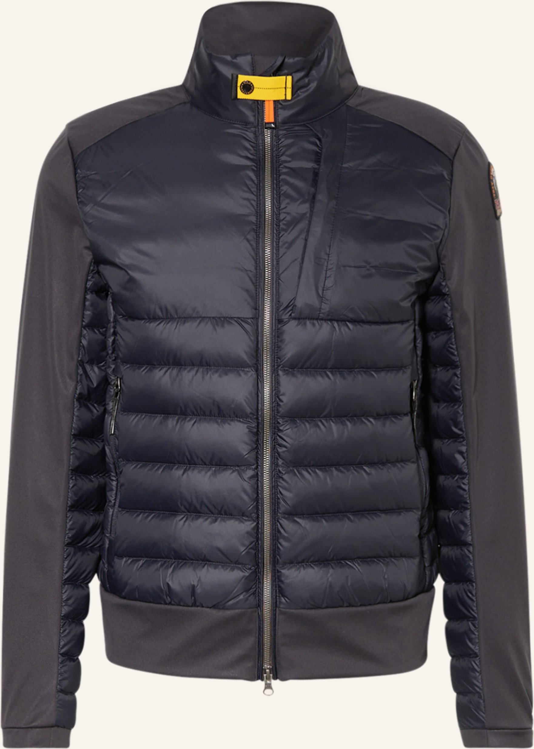 Parajumpers Daunenjacke Shiki Im Materialmix grau