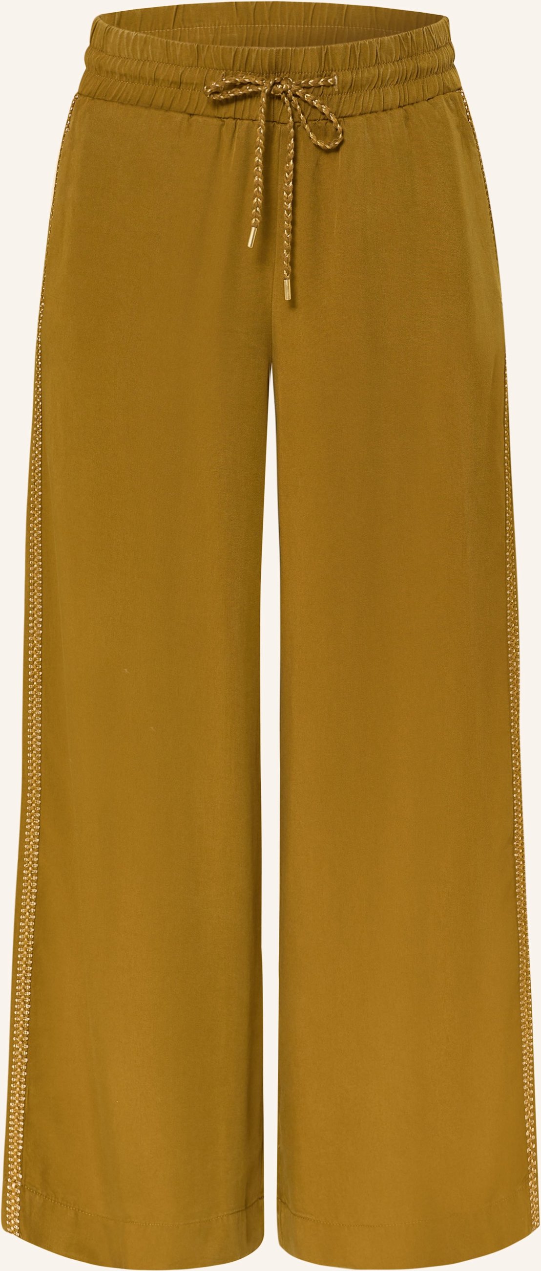 Cartoon Hose Im Jogging-Stil gruen