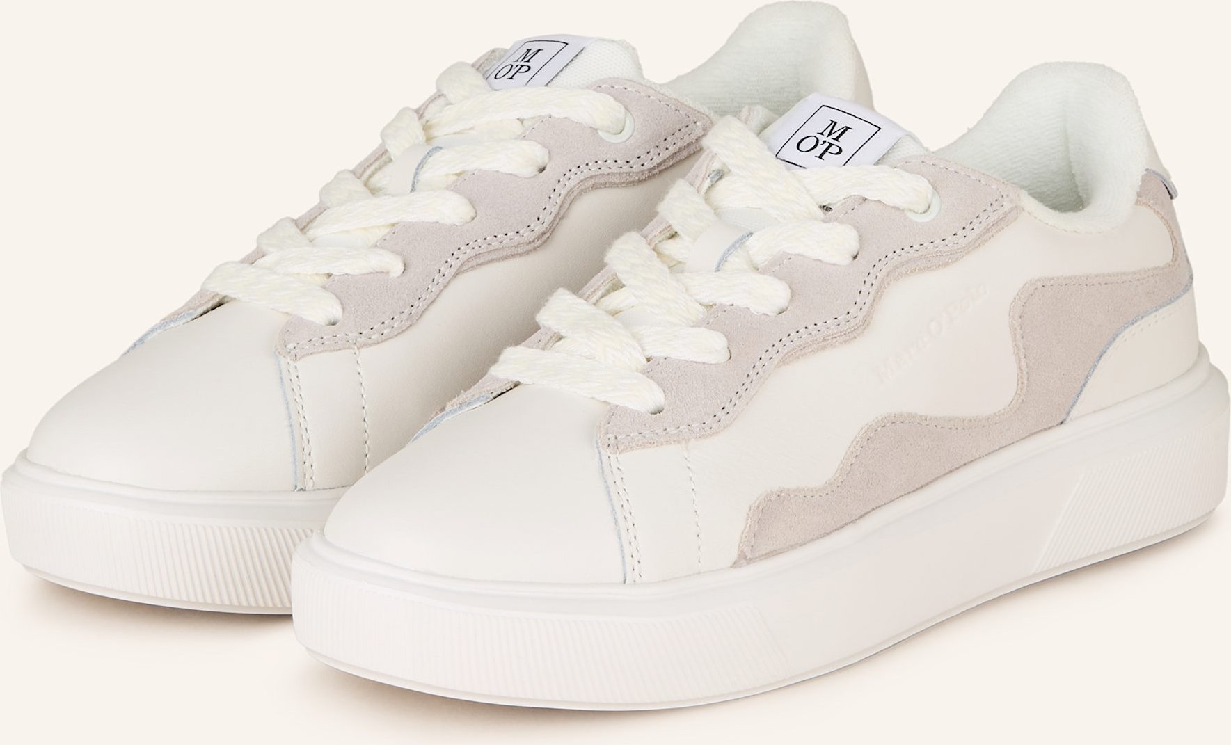 Marc O'polo Sneaker weiss
