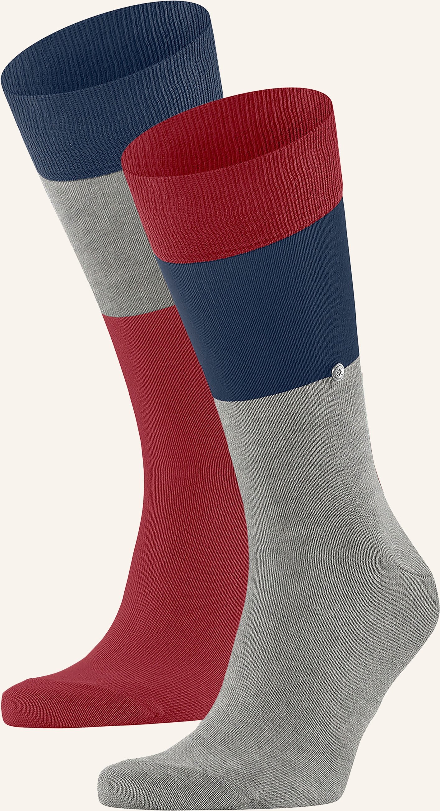 Burlington 2er-Pack Strümpfe Magic grau