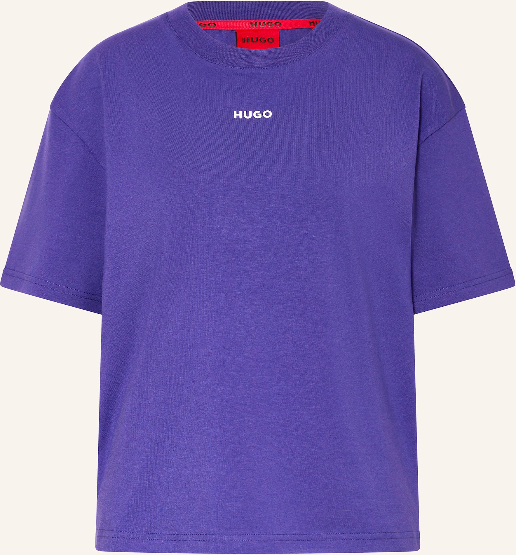 Hugo Lounge-Shirt Shuffle blau