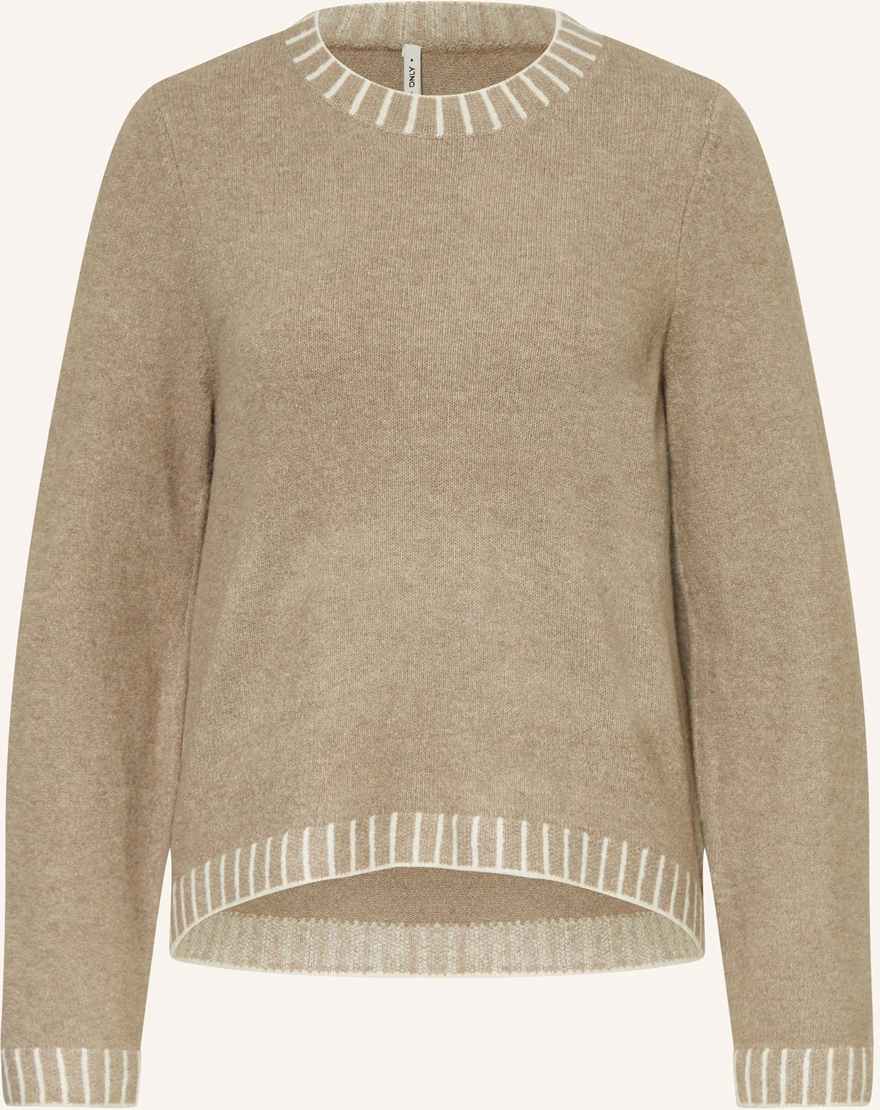 Thumbnail - Only Pullover beige