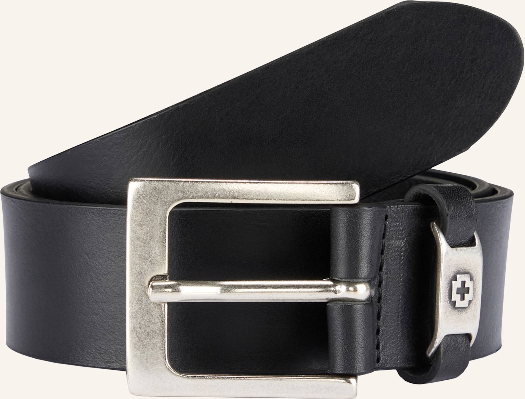 Strellson Gürtel Ledergürtel, Schwarz schwarz