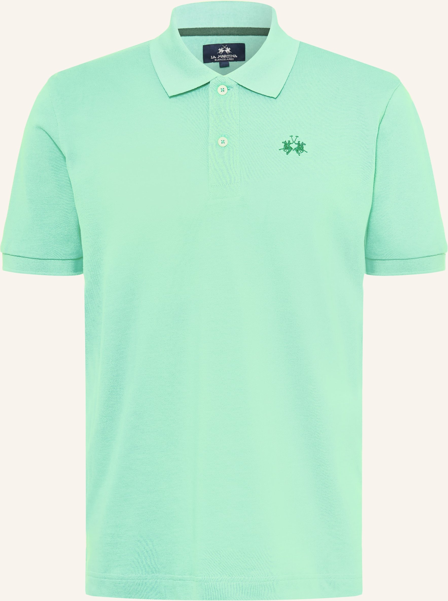 La Martina Piqué-Poloshirt Regular Fit gruen