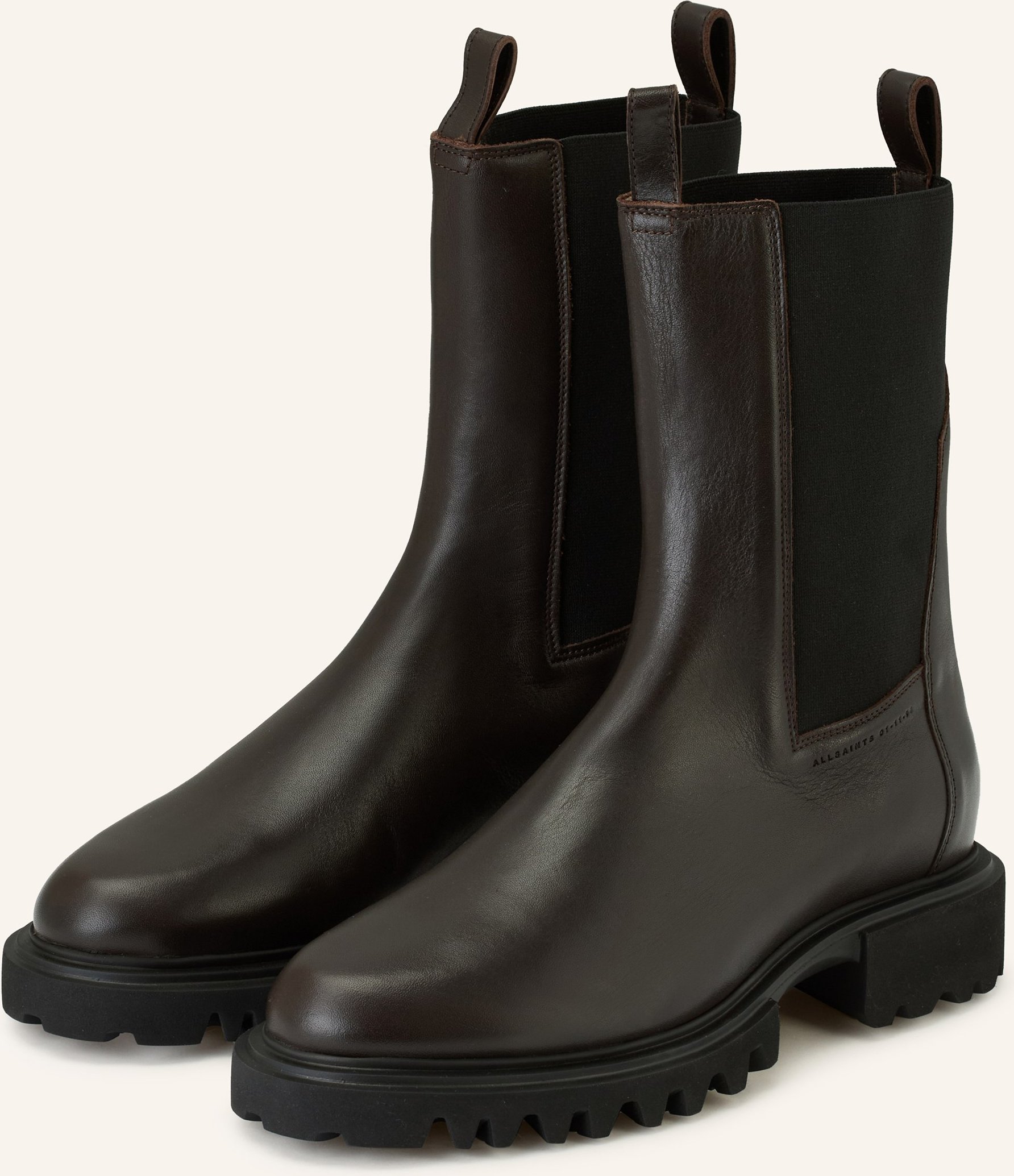 Allsaints Chelsea-Boots Hallie braun