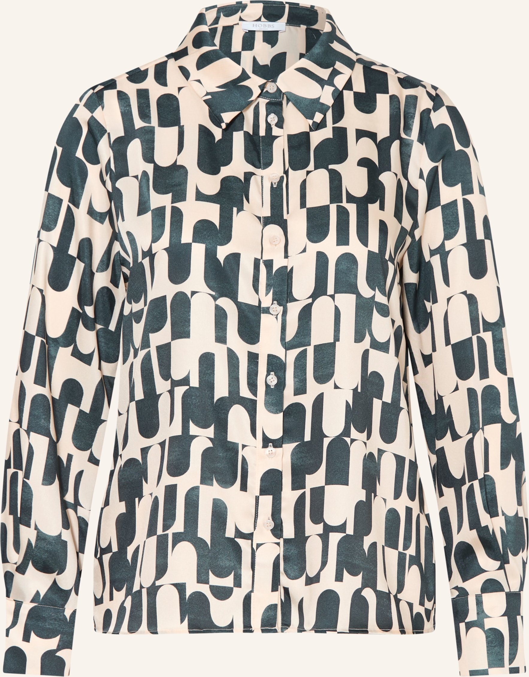 Hobbs Hemdbluse Velma Aus Satin blau