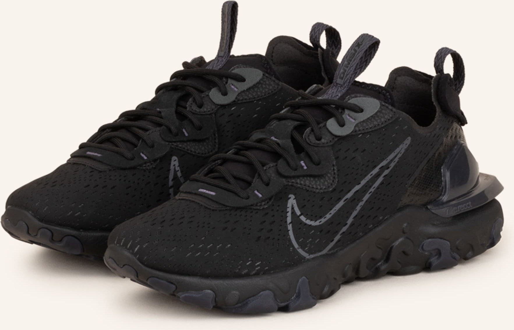 Nike Sneaker React Vision schwarz