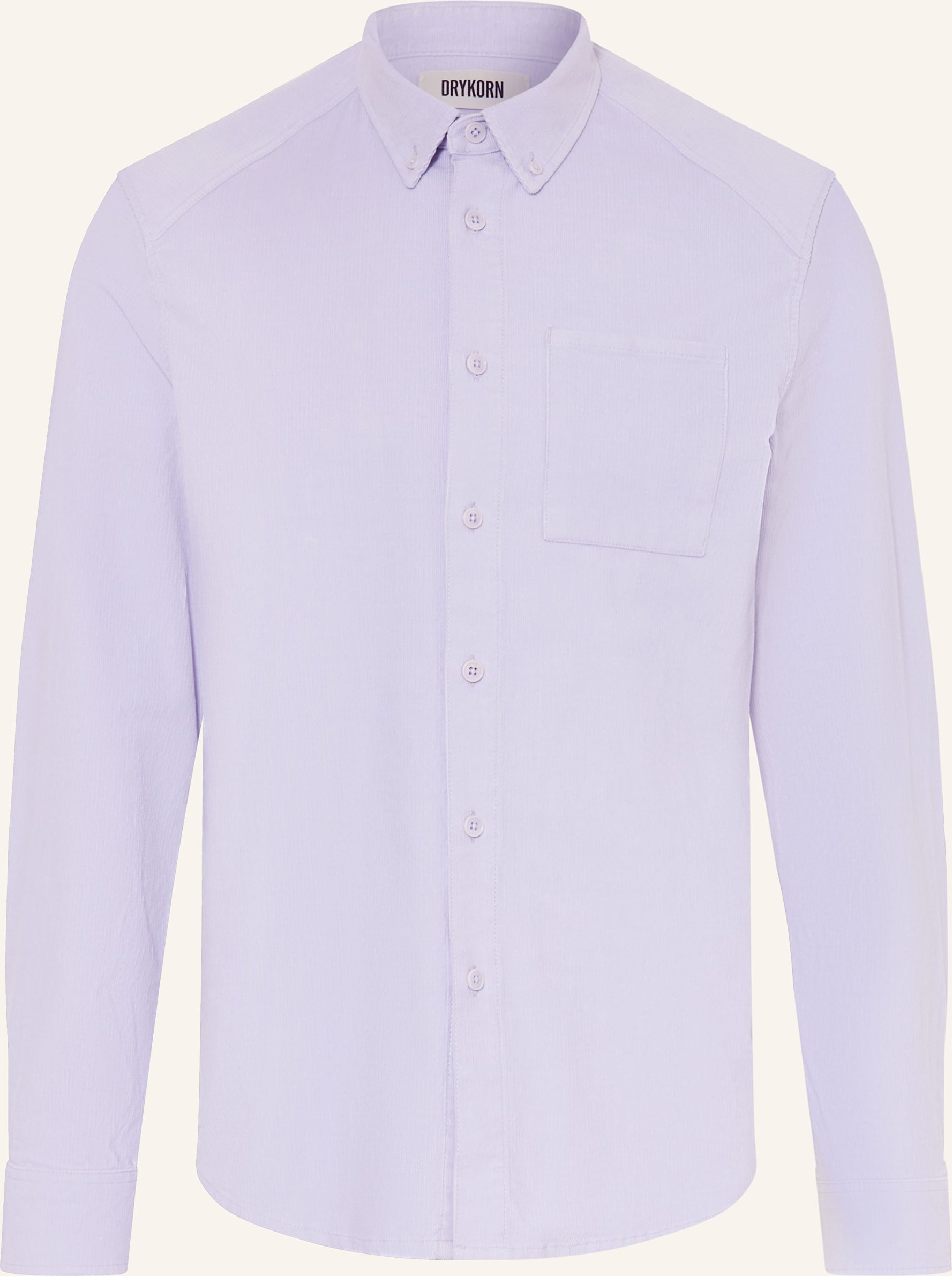 Drykorn Cord-Overshirt Liet blau