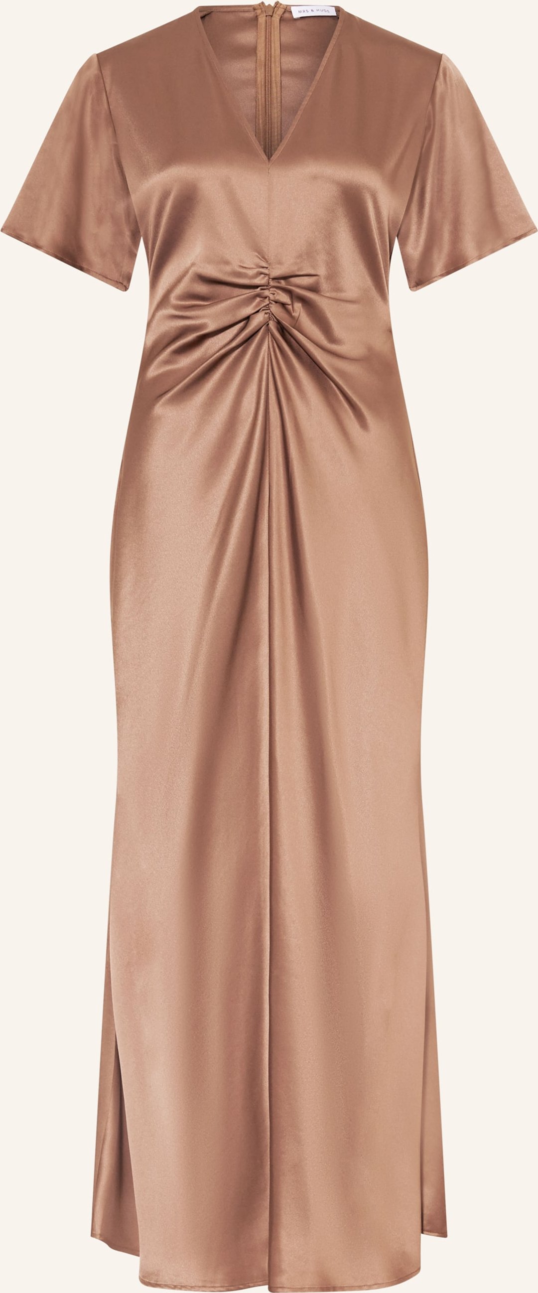 Mrs & Hugs Abendkleid braun