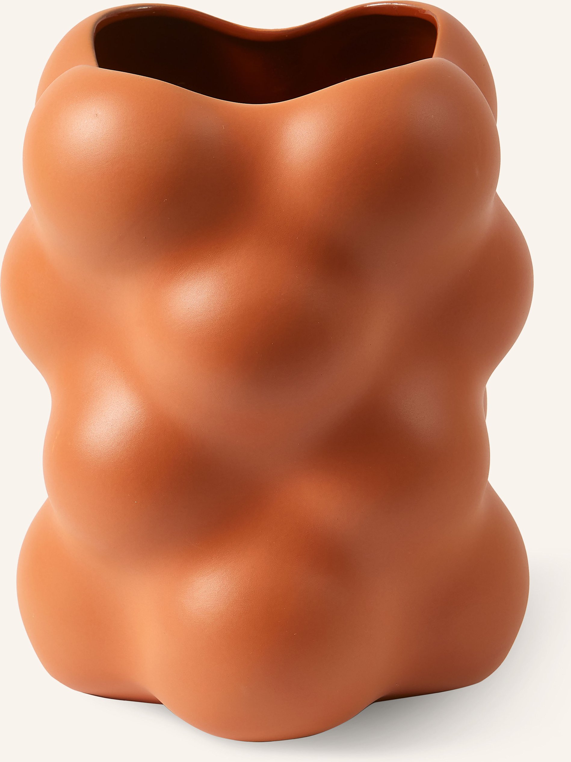 Polspotten Vase Grape rot