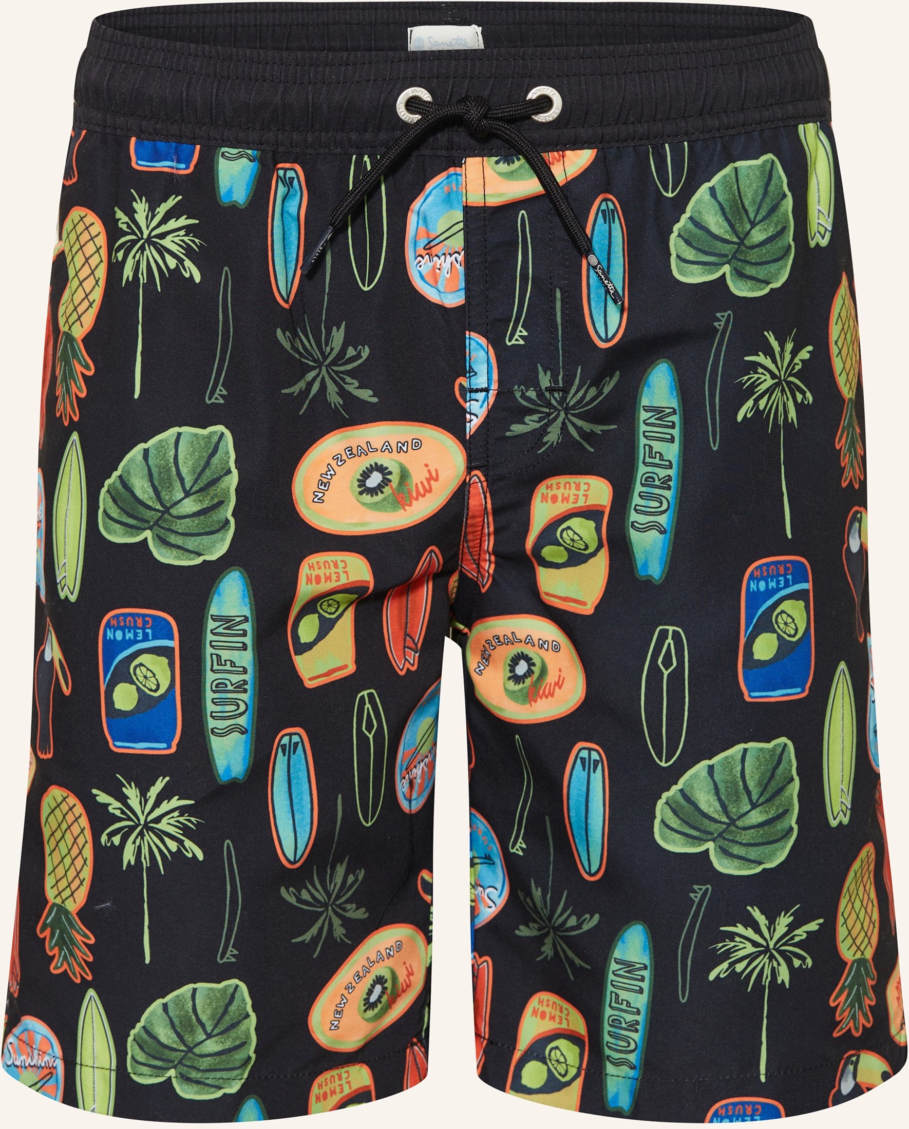 Sanetta Badeshorts Mit Uv-Schutz 50+ schwarz