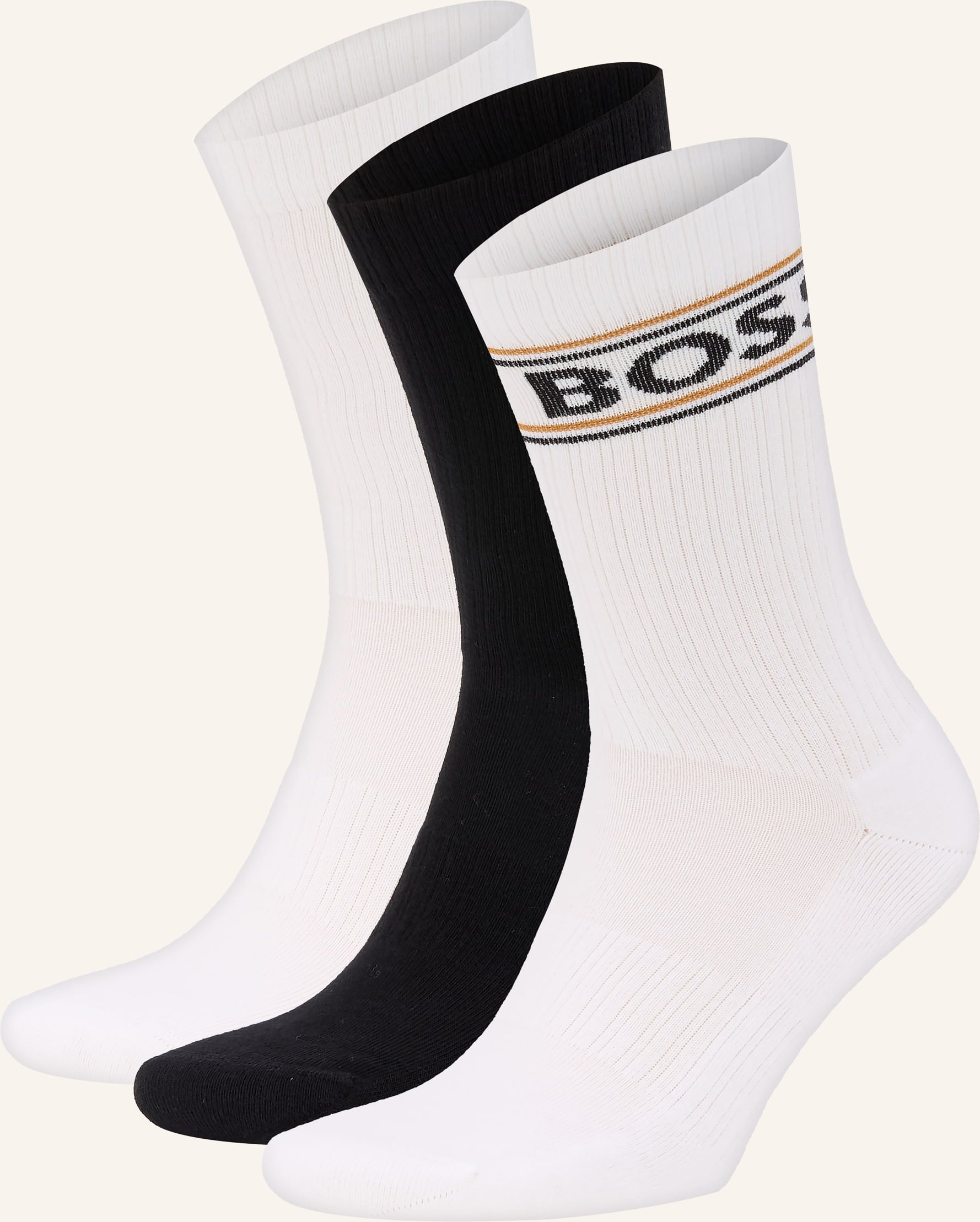 Boss 3er-Pack Socken weiss