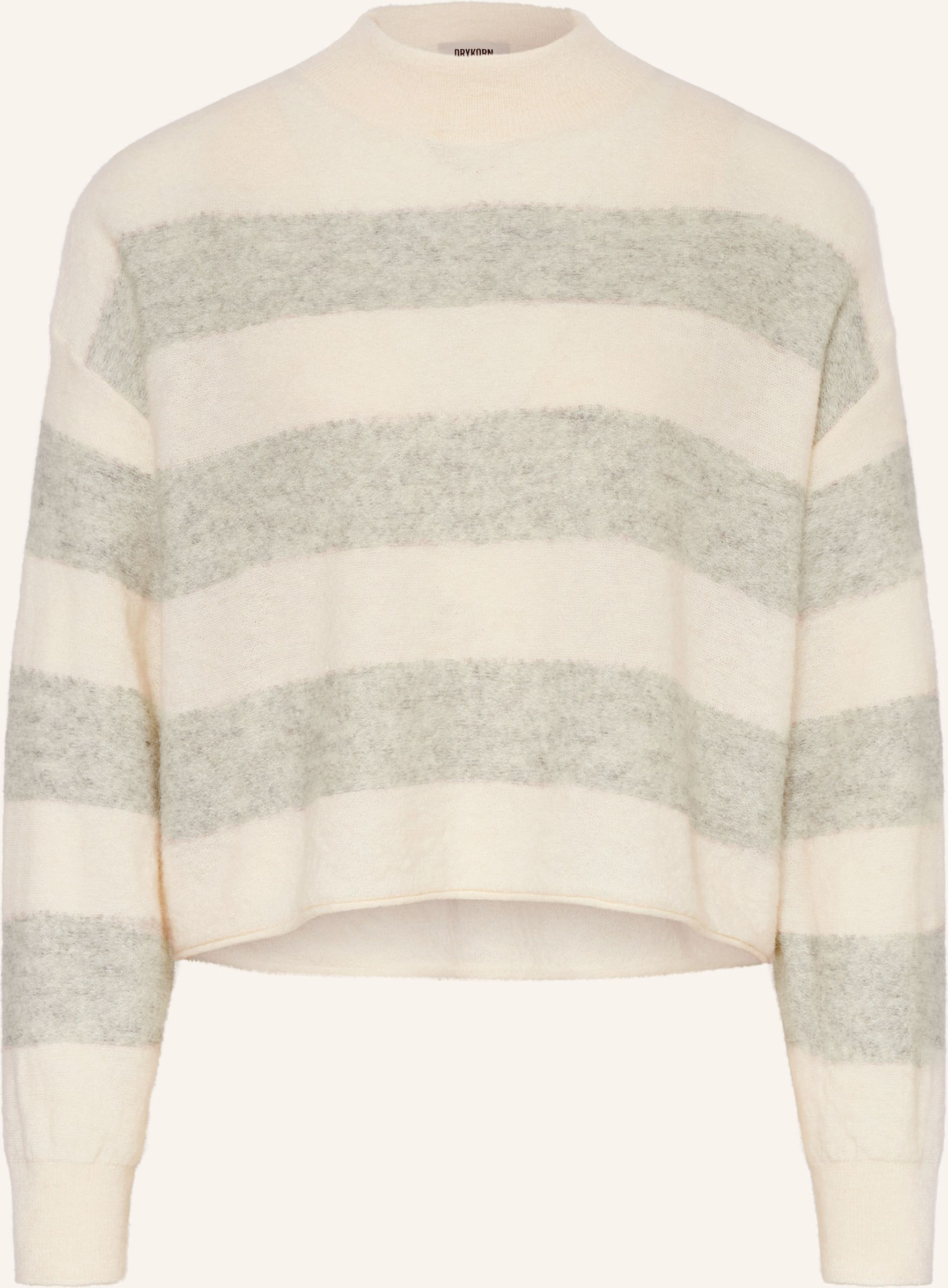 Thumbnail - Drykorn Pullover Mathisa Mit Alpaka grau