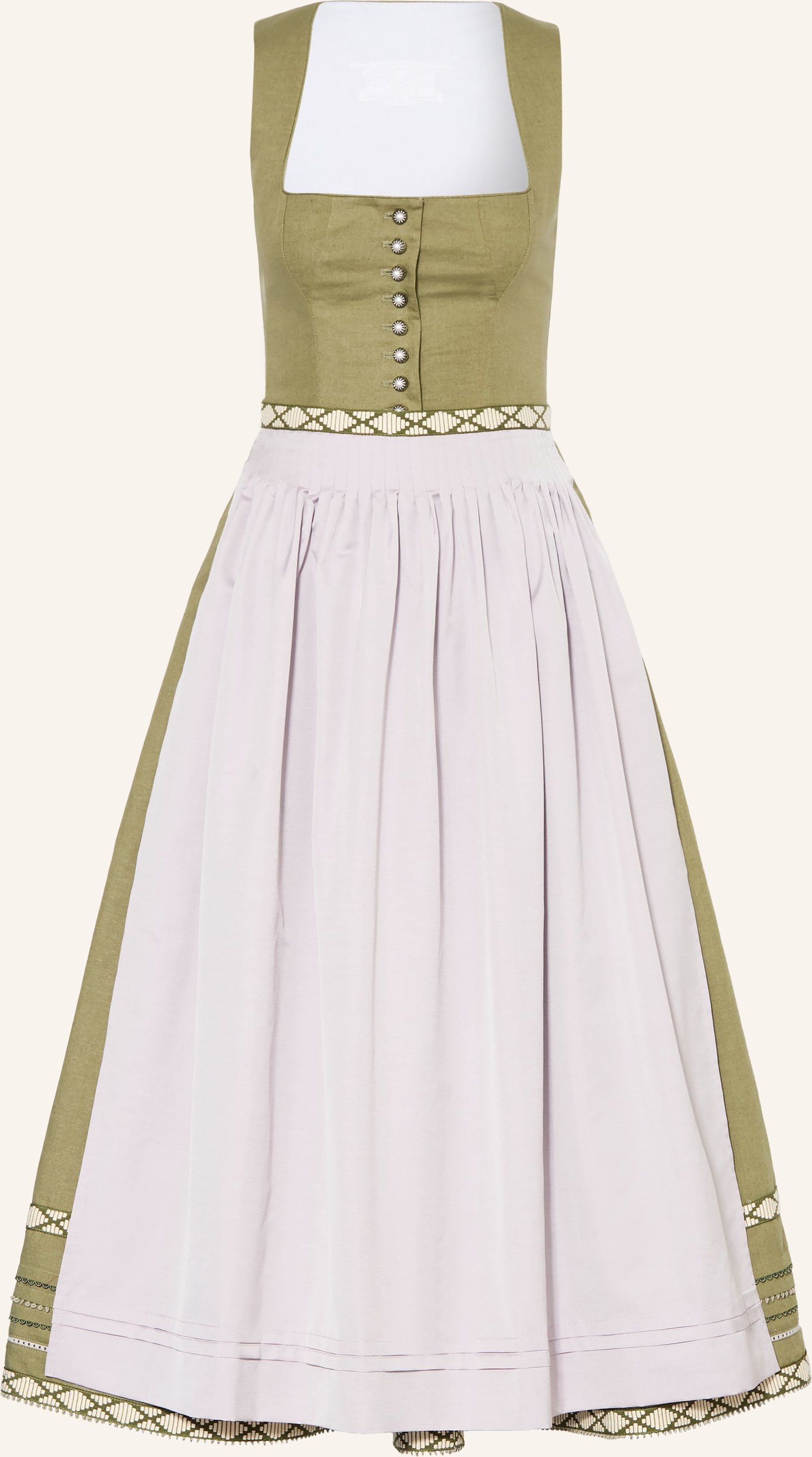 Sportalm Dirndl Mit Leinen gruen