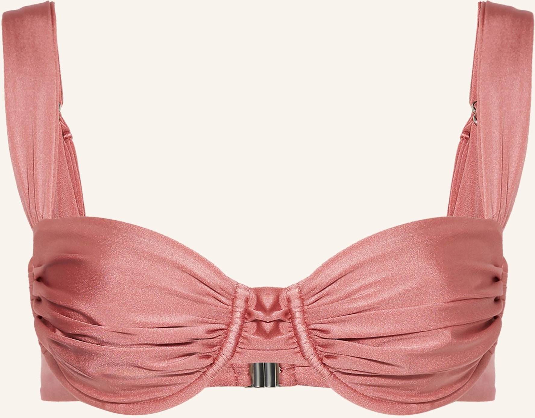 Faithfull The Brand Bügel-Bikini-Top Sol rosa