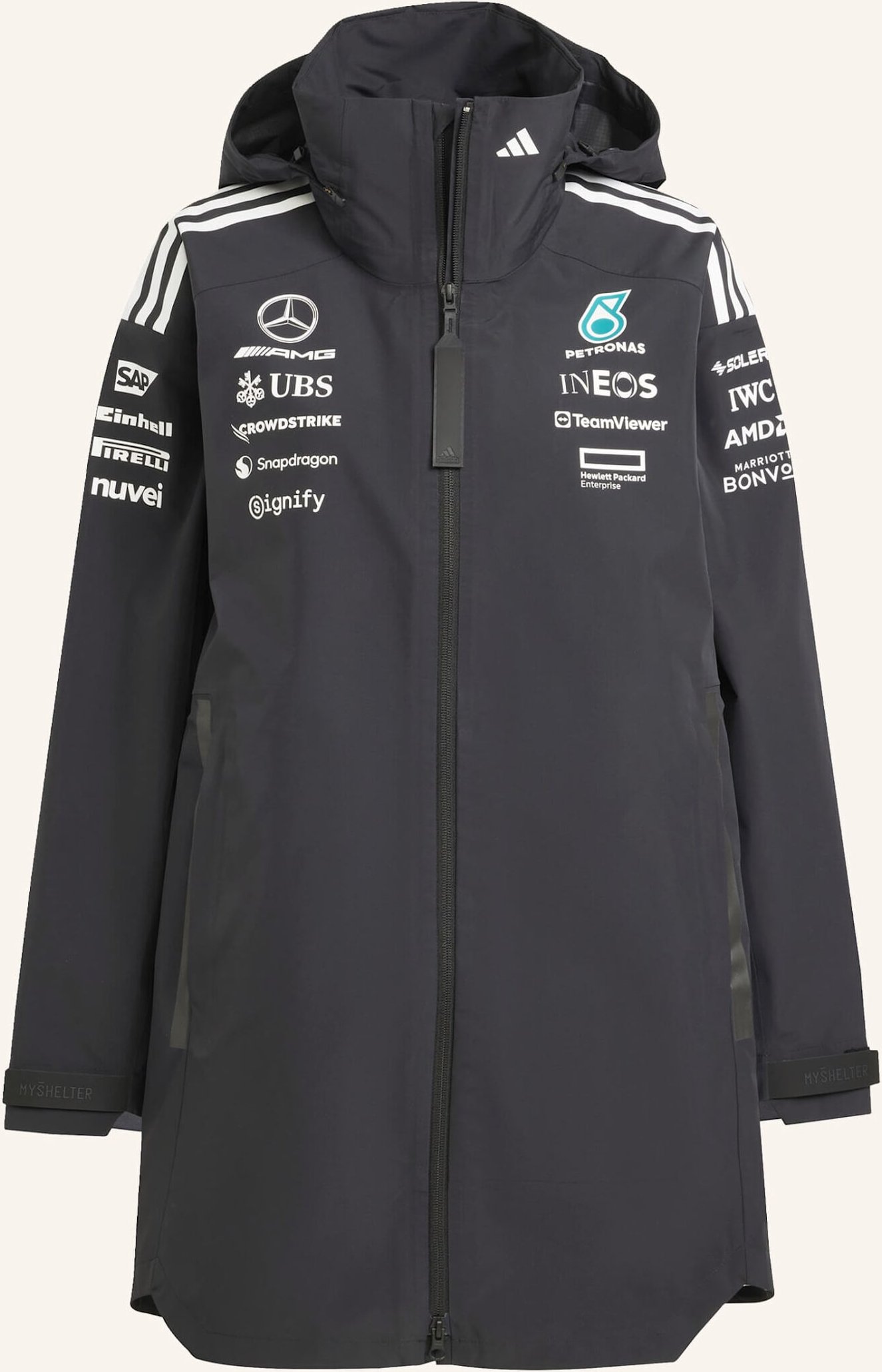 Adidas Mercedes - Amg Petronas Formula One Team Myshelter schwarz