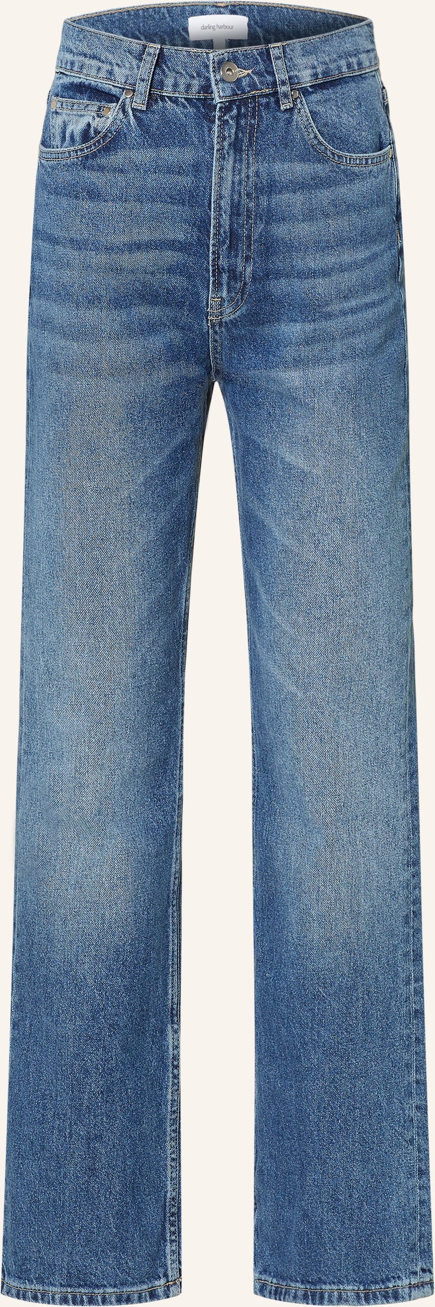 Darling Harbour Flared Jeans blau