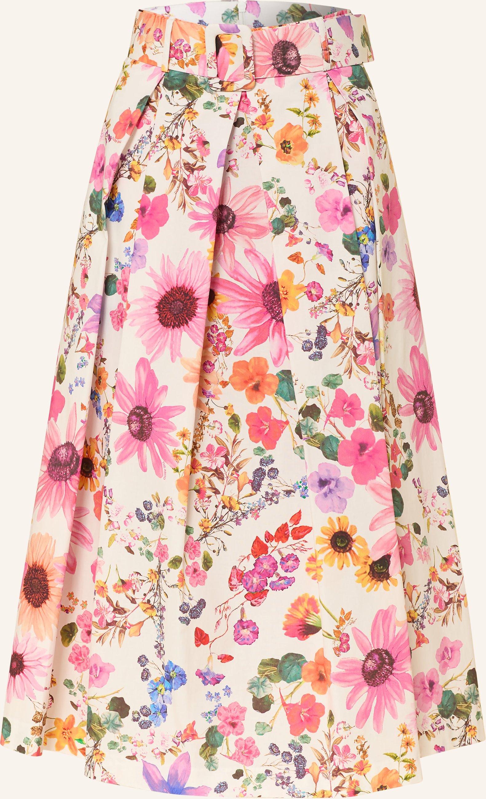 The Abito Faltenrock pink