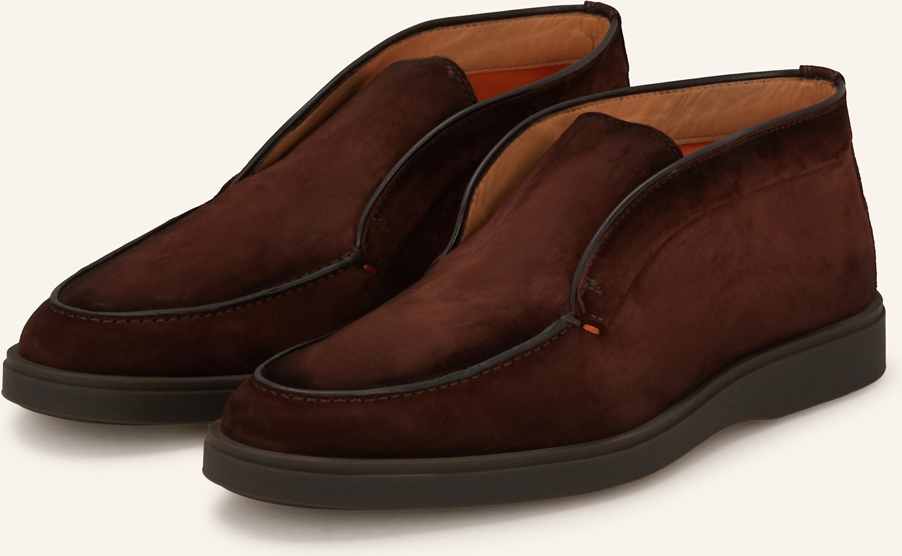 Santoni Slip-On-Sneaker Dragon braun