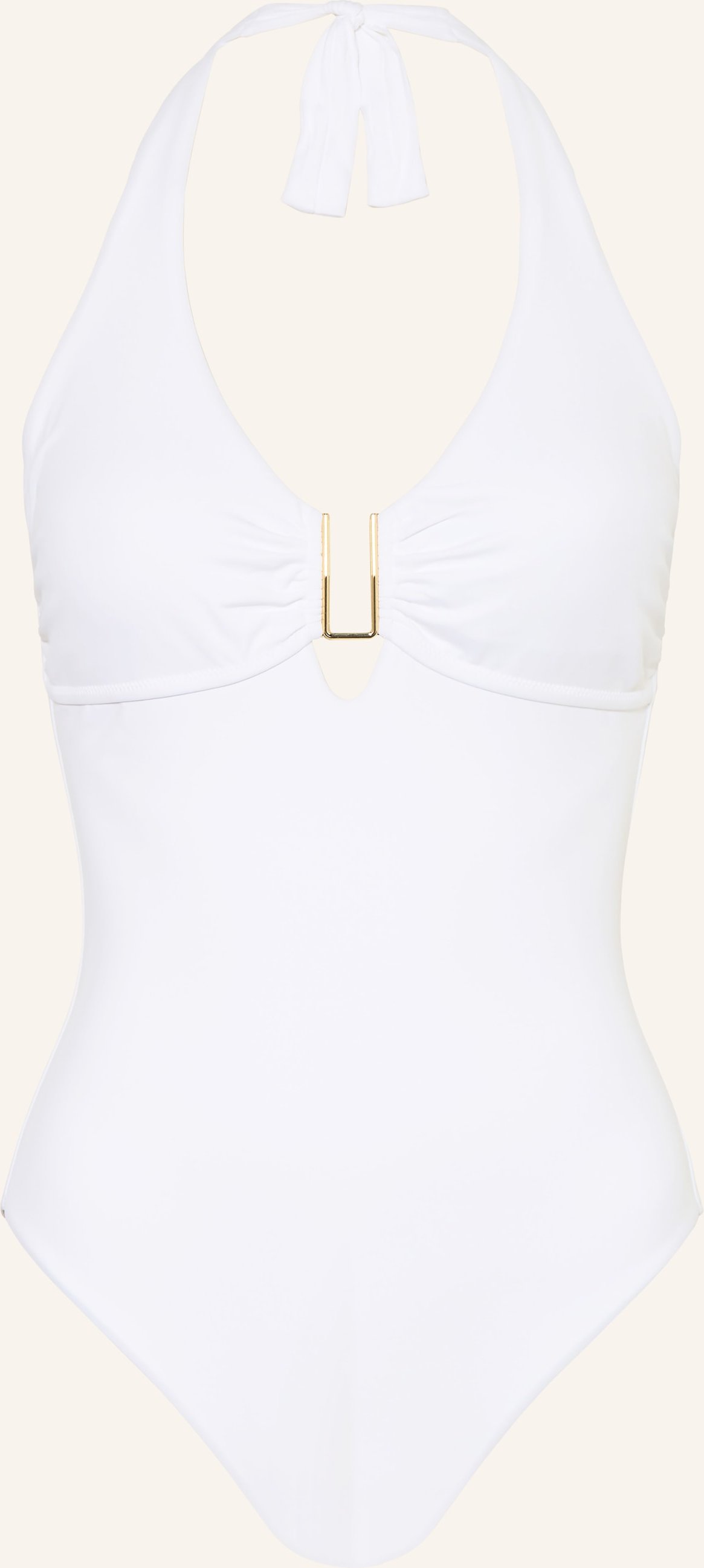 Melissa Odabash Neckholder-Badeanzug Tampa weiss