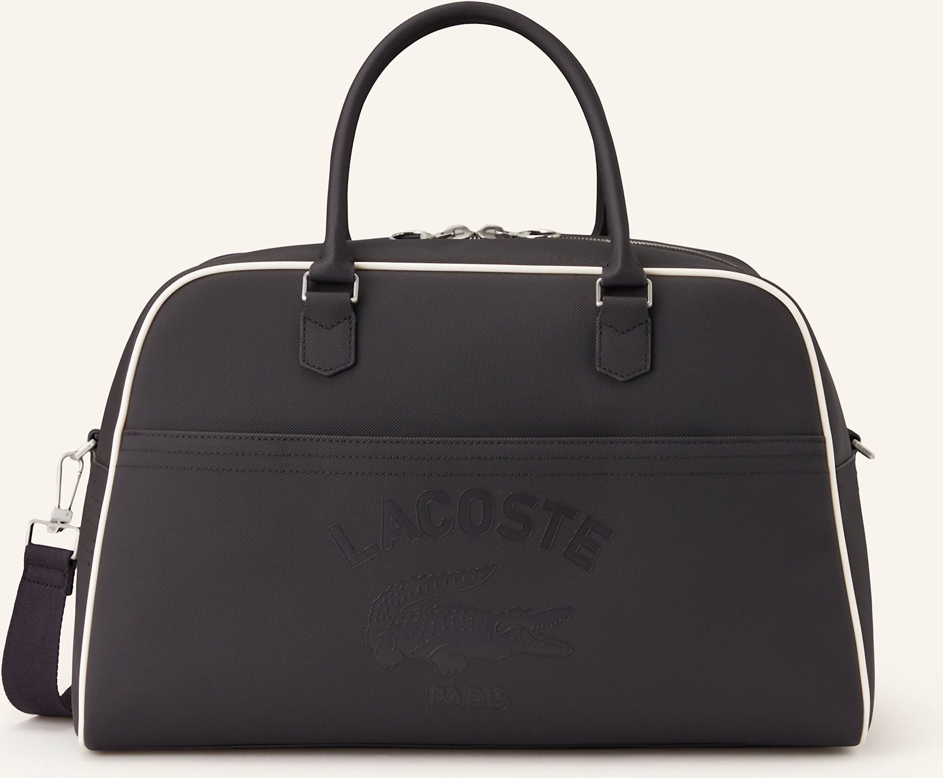 Lacoste Weekender Club 1930 Mit Laptop-Fach schwarz