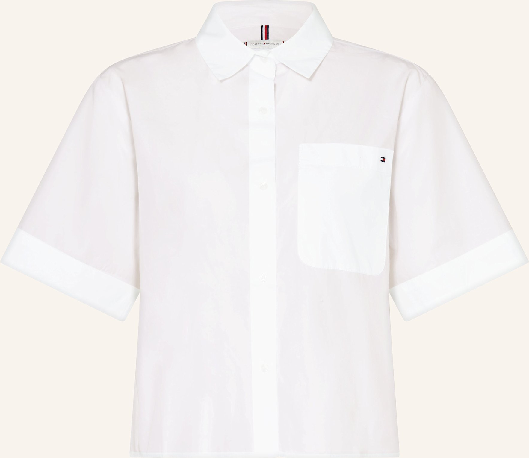 Thumbnail - Tommy Hilfiger Hemdbluse weiss