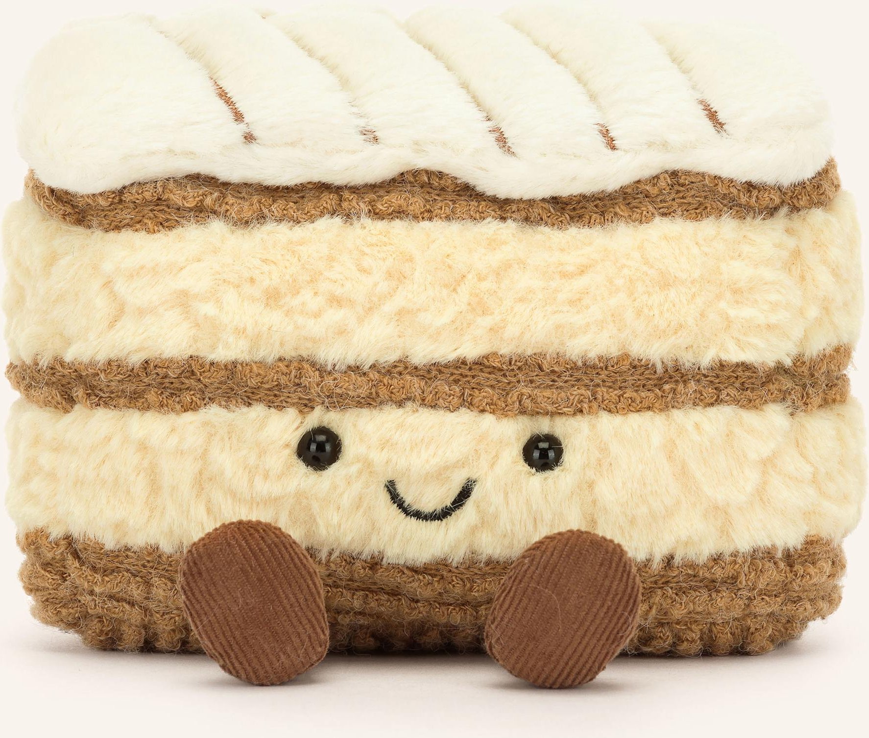 Jellycat Plüsch-Spielzeug Amuseables Milie Mille-Feuille beige
