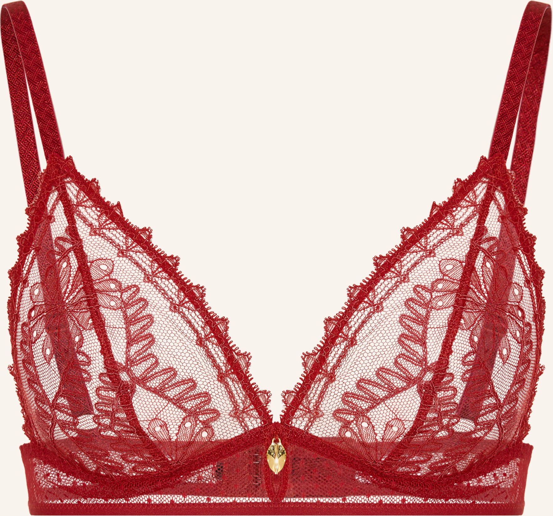 Aubade Triangel-Bh Mystery Of Love Mit Cut-Out rot