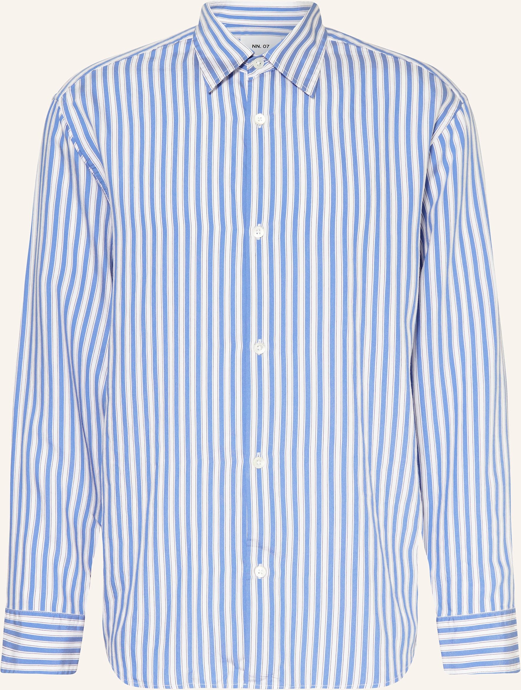 Nn.07 Hemd Freddy Comfort Fit blau