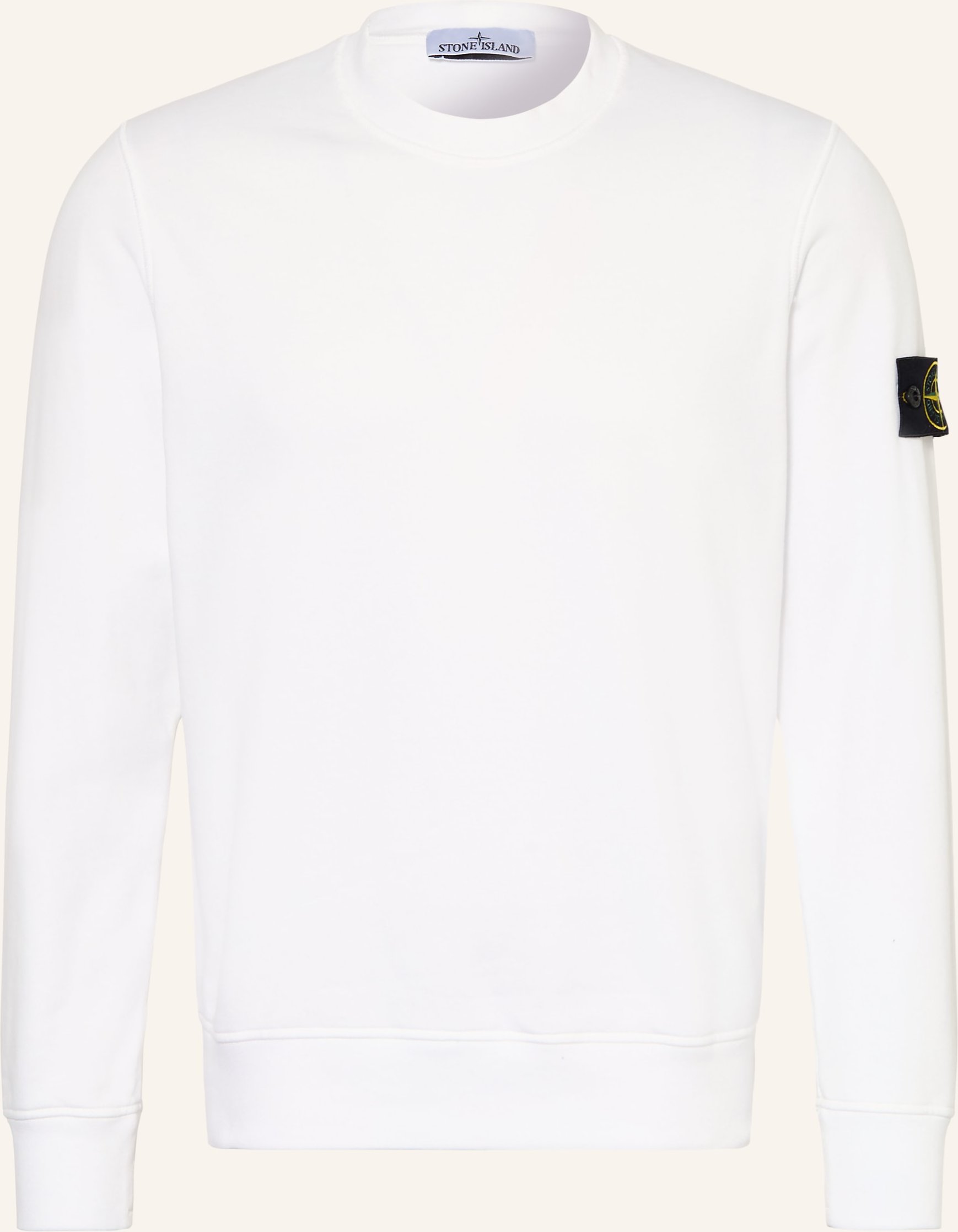 Stone Island Sweatshirt weiss