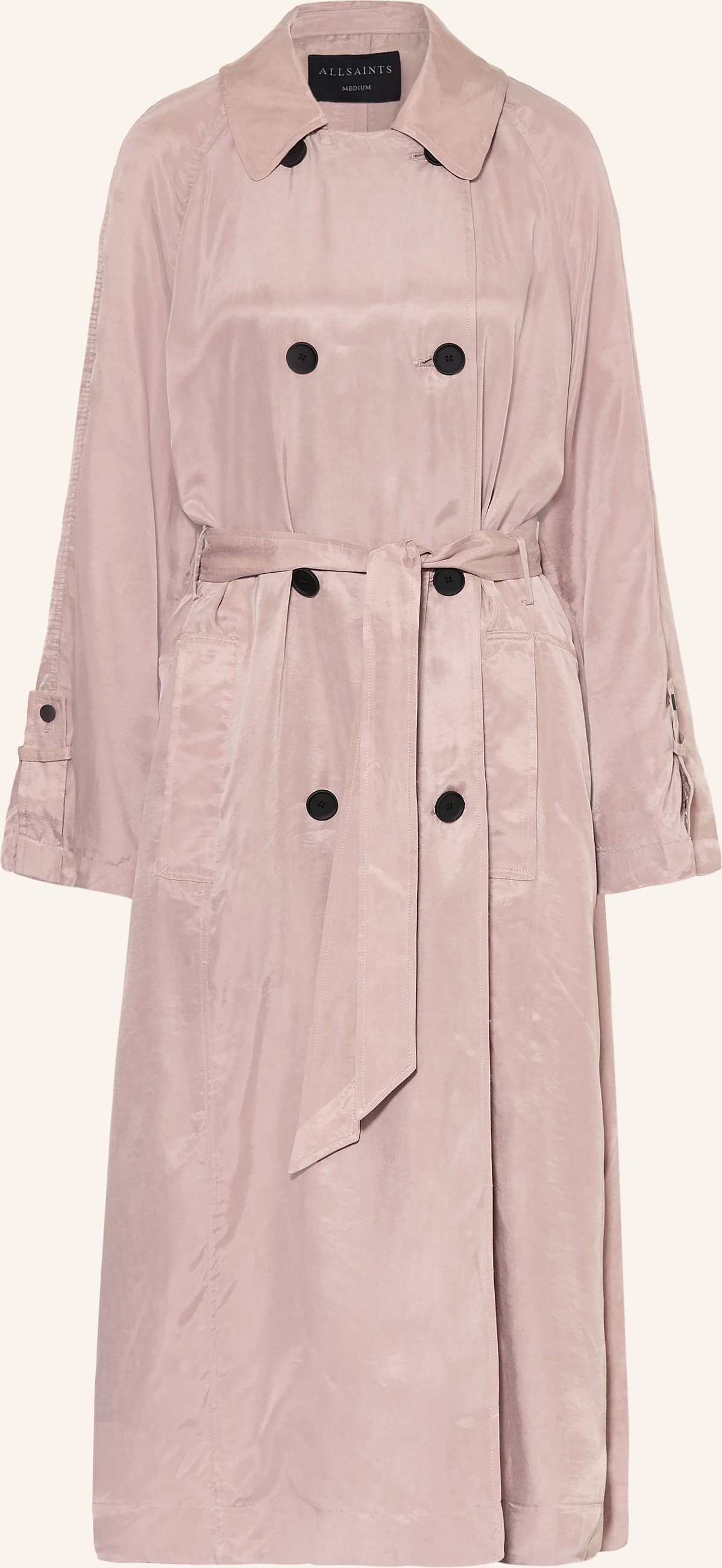 Allsaints Trenchcoat Lizie rosa