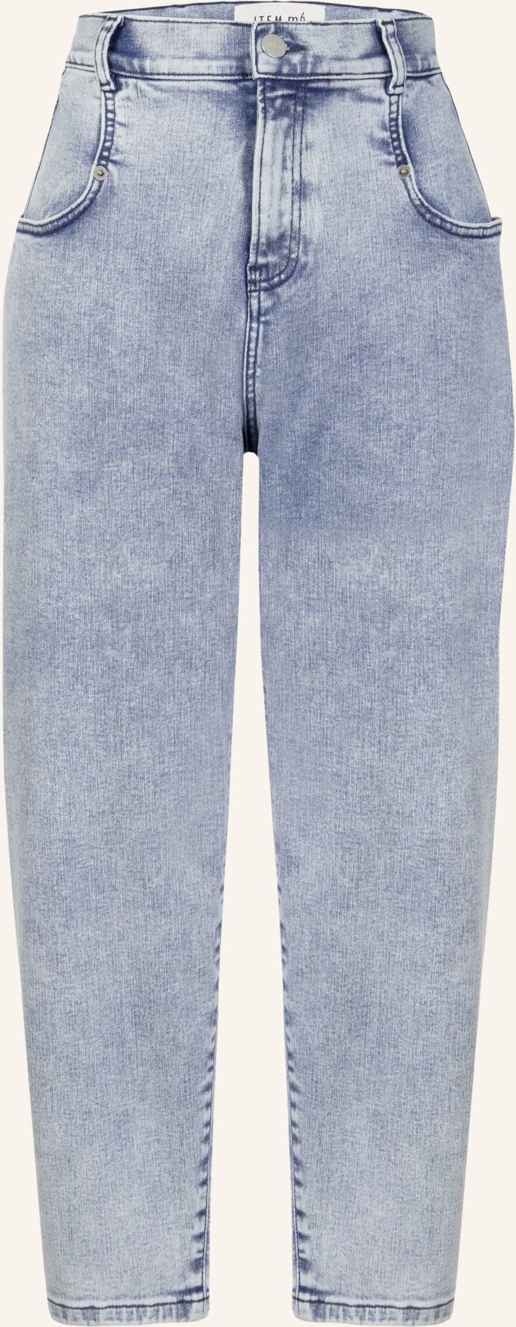 Item m6 Mom Jeans Relaxed High Rise Denim blau