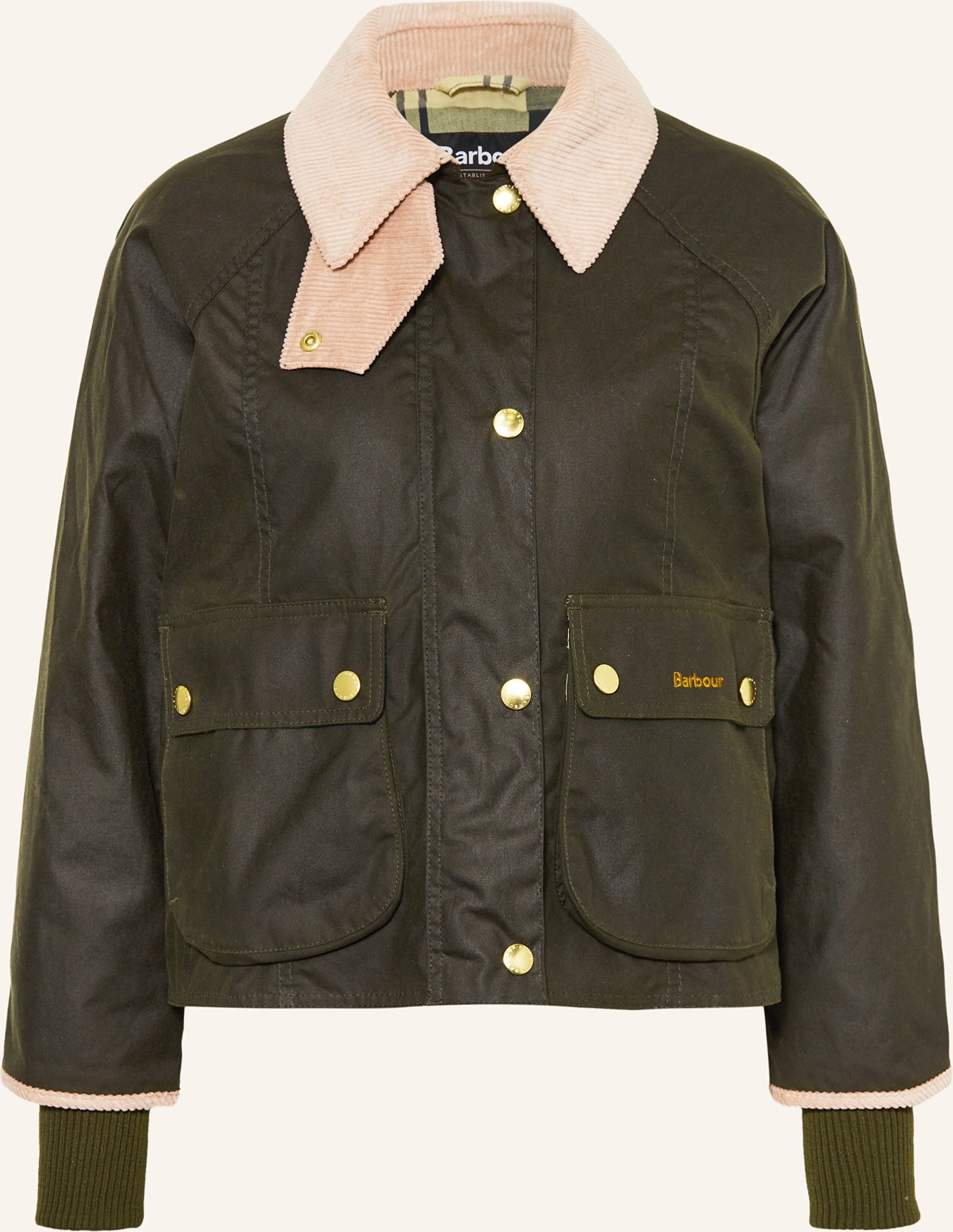 Barbour Fieldjacket Beadnell gruen