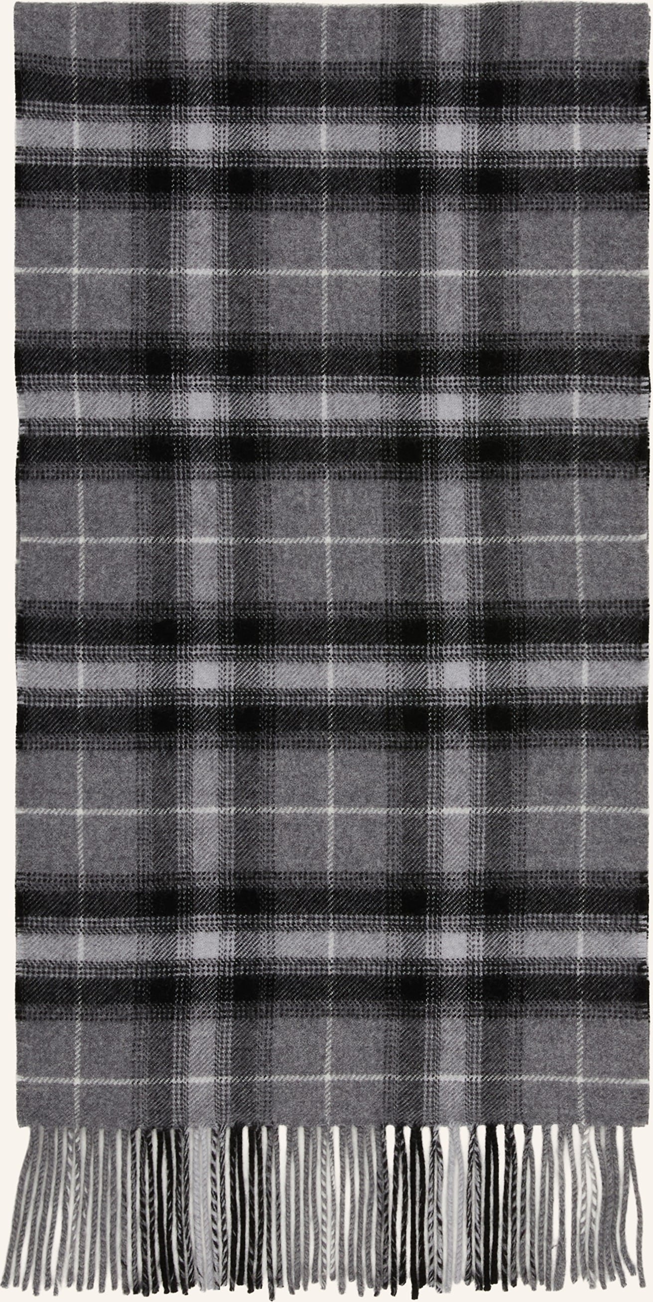 Strokesman's Cashmere-Schal grau