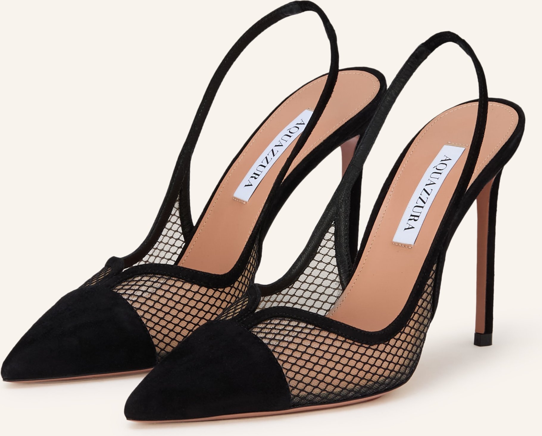 Aquazzura Slingpumps Gia schwarz