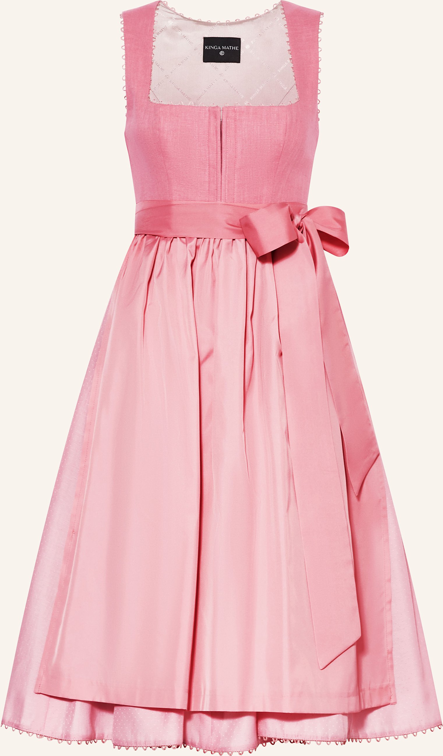 Thumbnail - Kinga Mathe Dirndl München Mit Leinen rosa